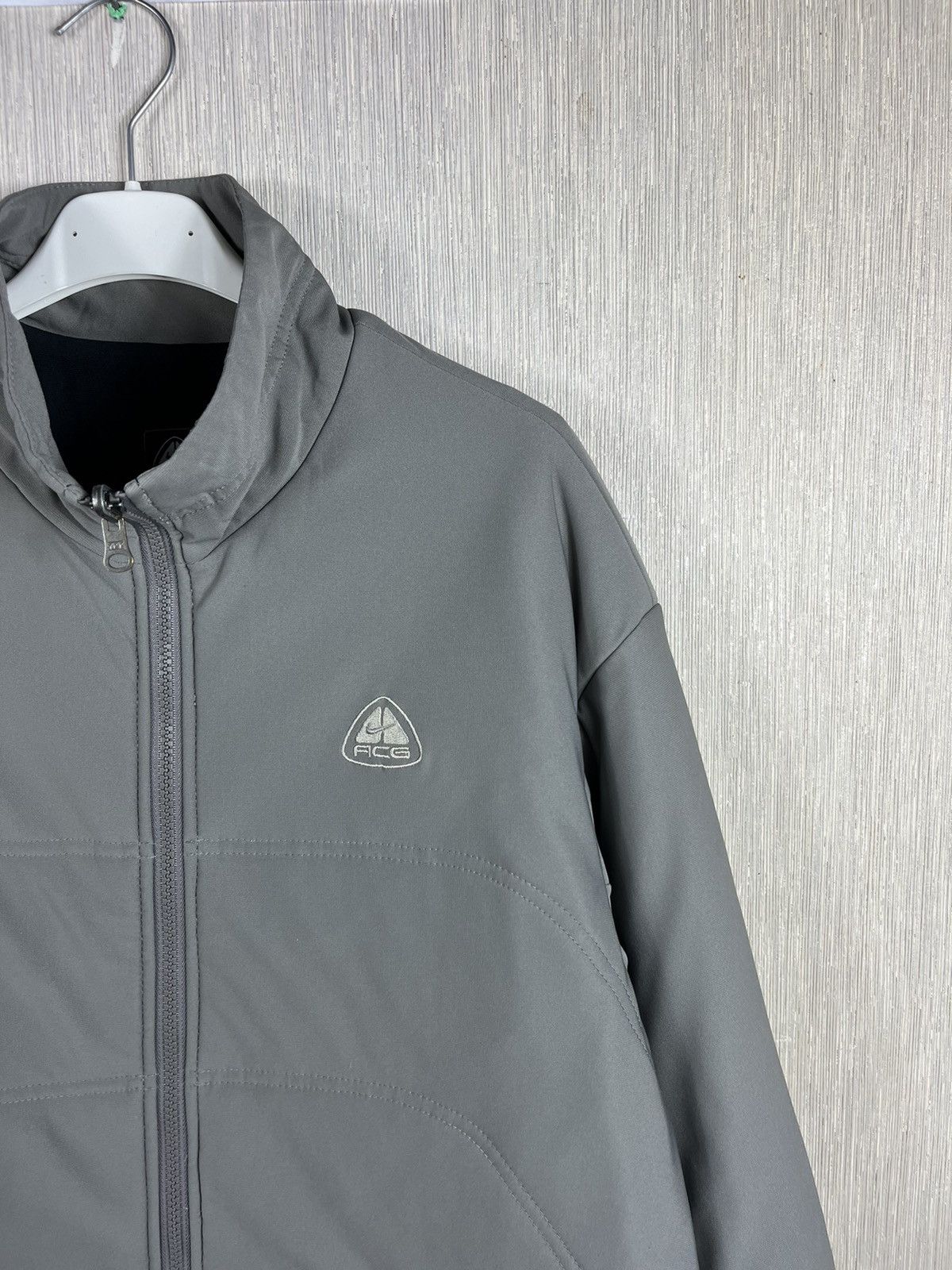 Nike × Nike ACG × Vintage Vintage Nike ACG thermal layer quilted logo jacket fleece Size US M / EU 48-50 / 2 - 3 Thumbnail