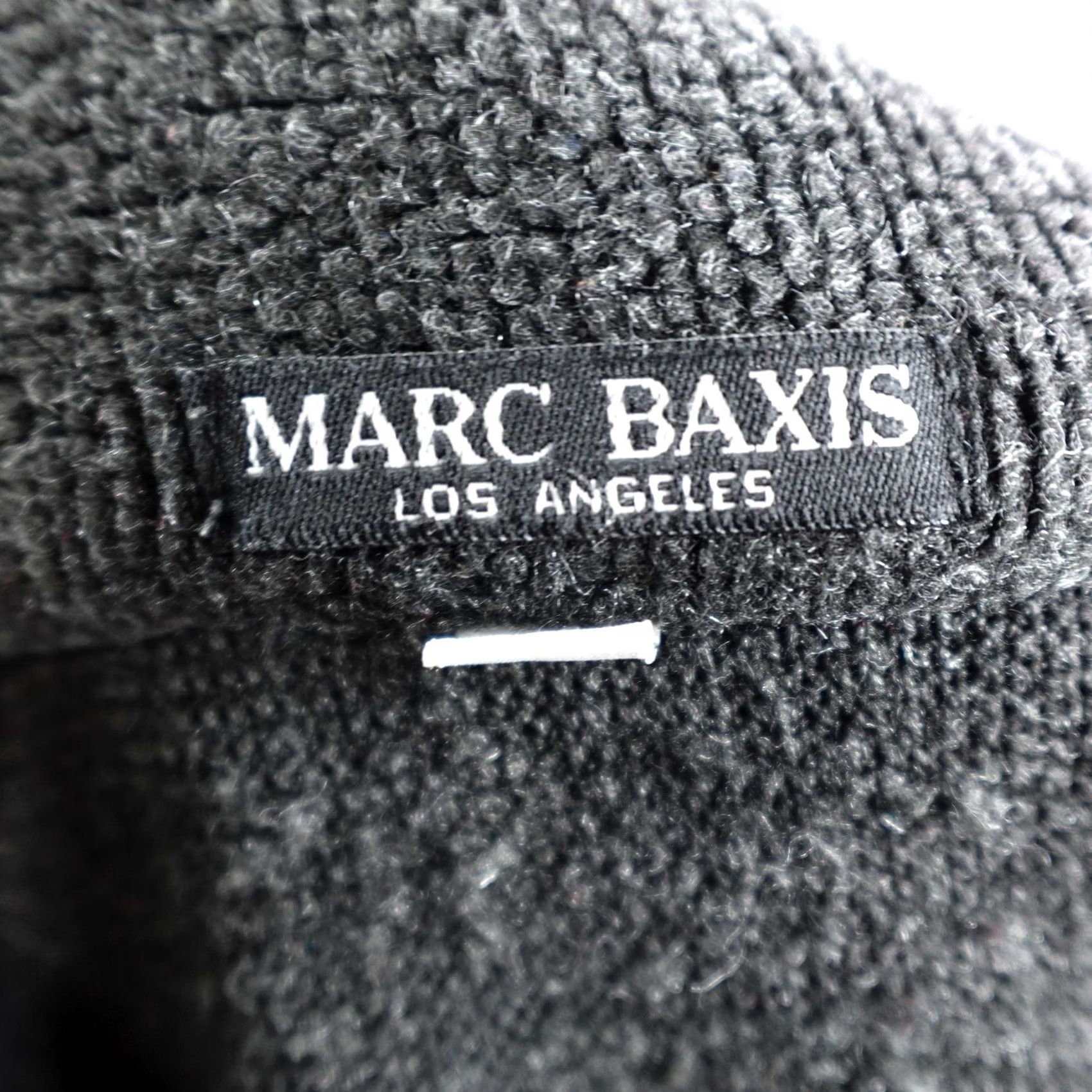 Marcs MARC BAXIS Vintage Shirt Mens Large Black Towel Terry Cloth Button Up Soft Knit Size US L / EU 52-54 / 3 - 7 Thumbnail