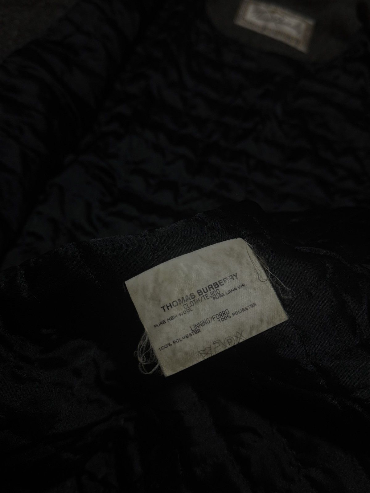 Burberry Thomas Burberry Wool Coat Size US XL / EU 56 / 4 - 10 Thumbnail