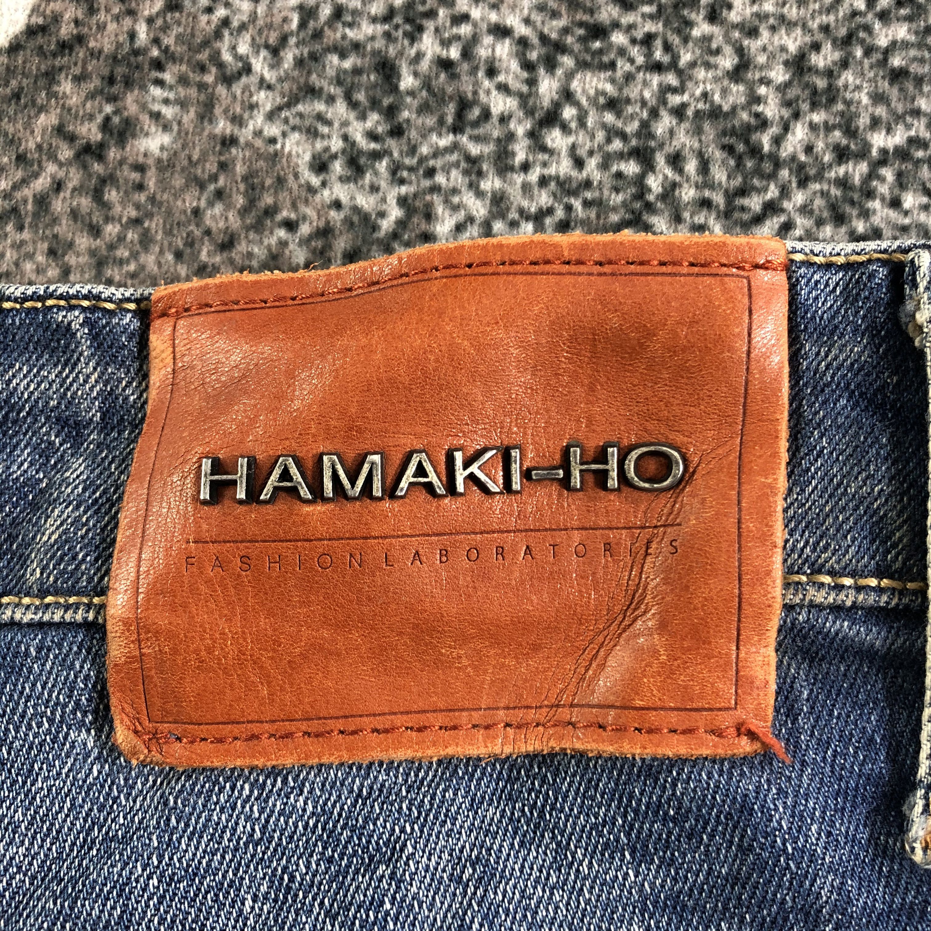 HAMAKI-HO Hamaki-Ho Distressed Jeans Skinny Denim KJ3111 Size US 32 / EU 48 - 5 Thumbnail