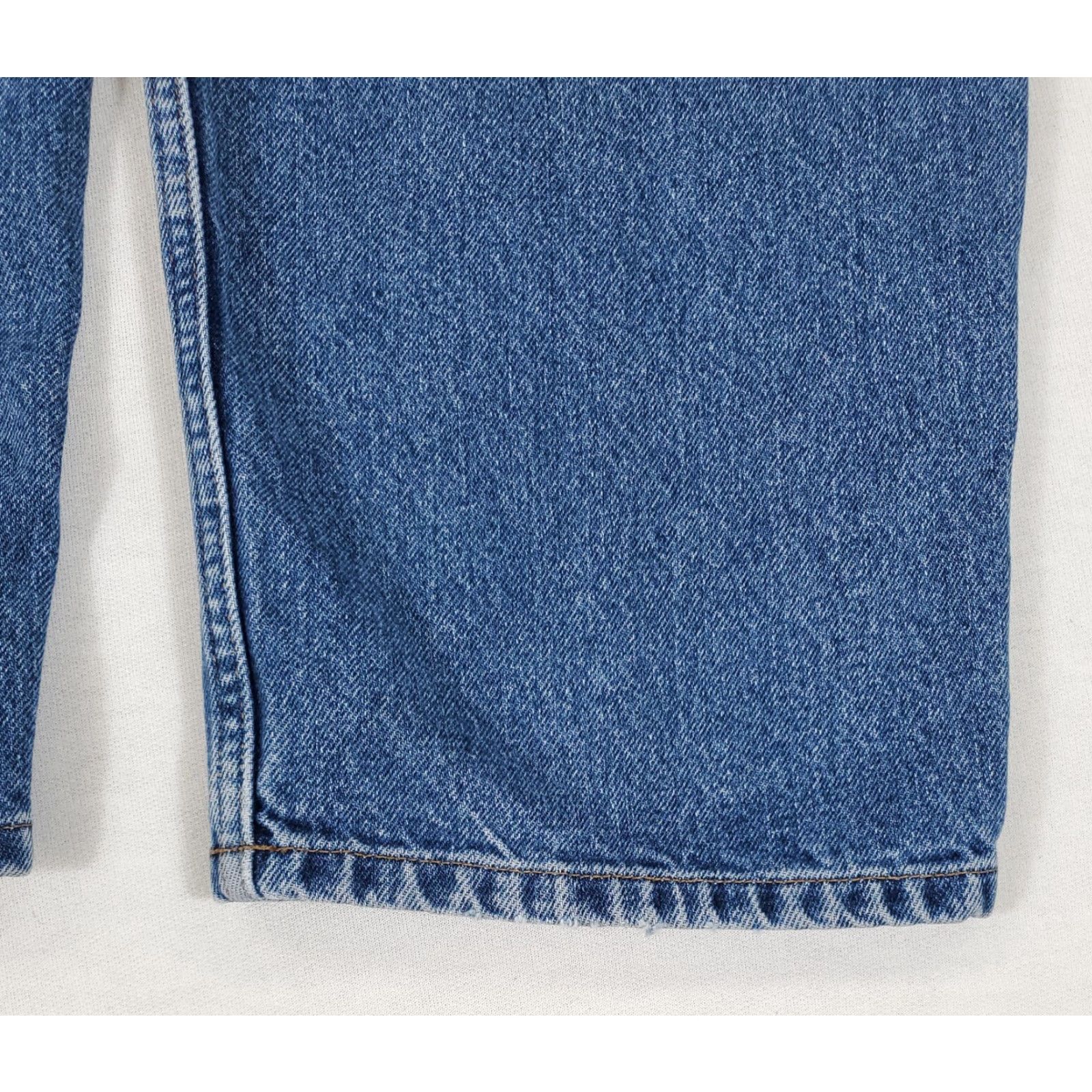Tommy Hilfiger VINTAGE Tommy Hilfiger Jeans Baggy Wide-Leg Mens 38x30 Blue 90s Y2K Size US 38 / EU 54 - 7 Thumbnail