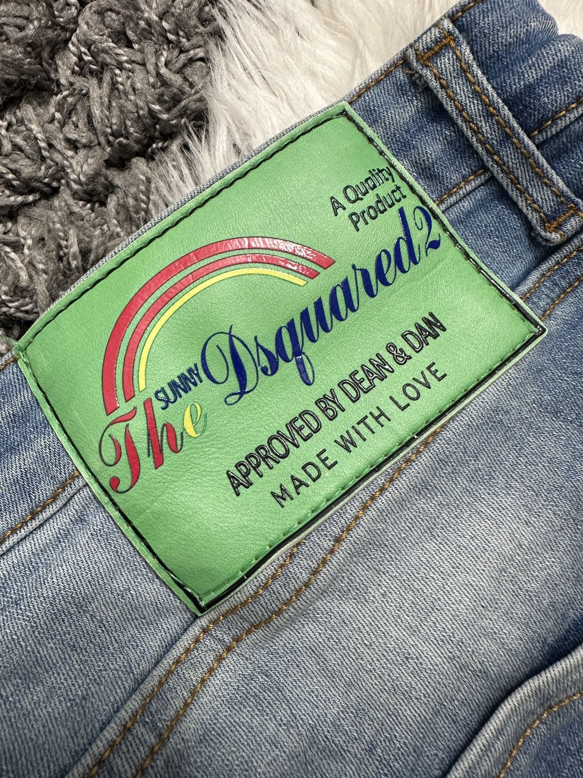 Dsquared2 Dsquared2 jeans APPROVED BY DEAN & DAN MADE WITH LOVE Size 30" / US 8 / IT 44 - 7 Thumbnail