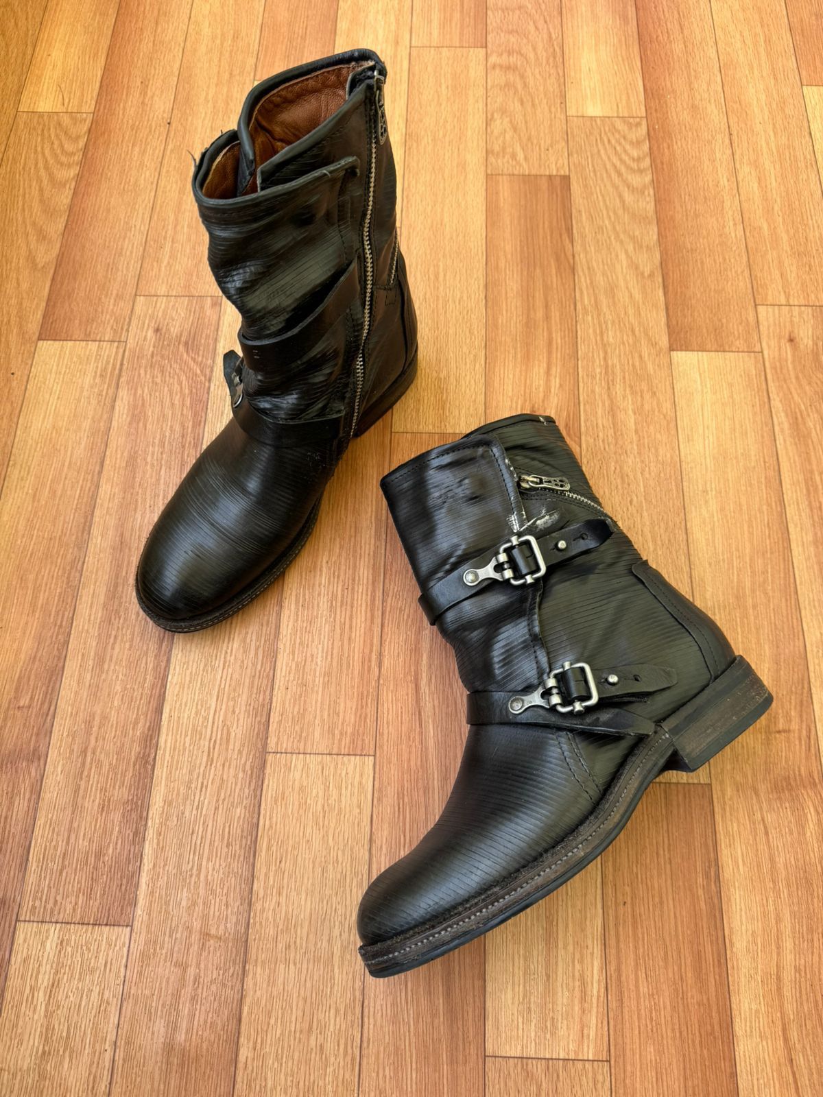 A.S.98 A.S 98 Rare Boots Buckle Strap Size US 7 / EU 40 - 5 Thumbnail