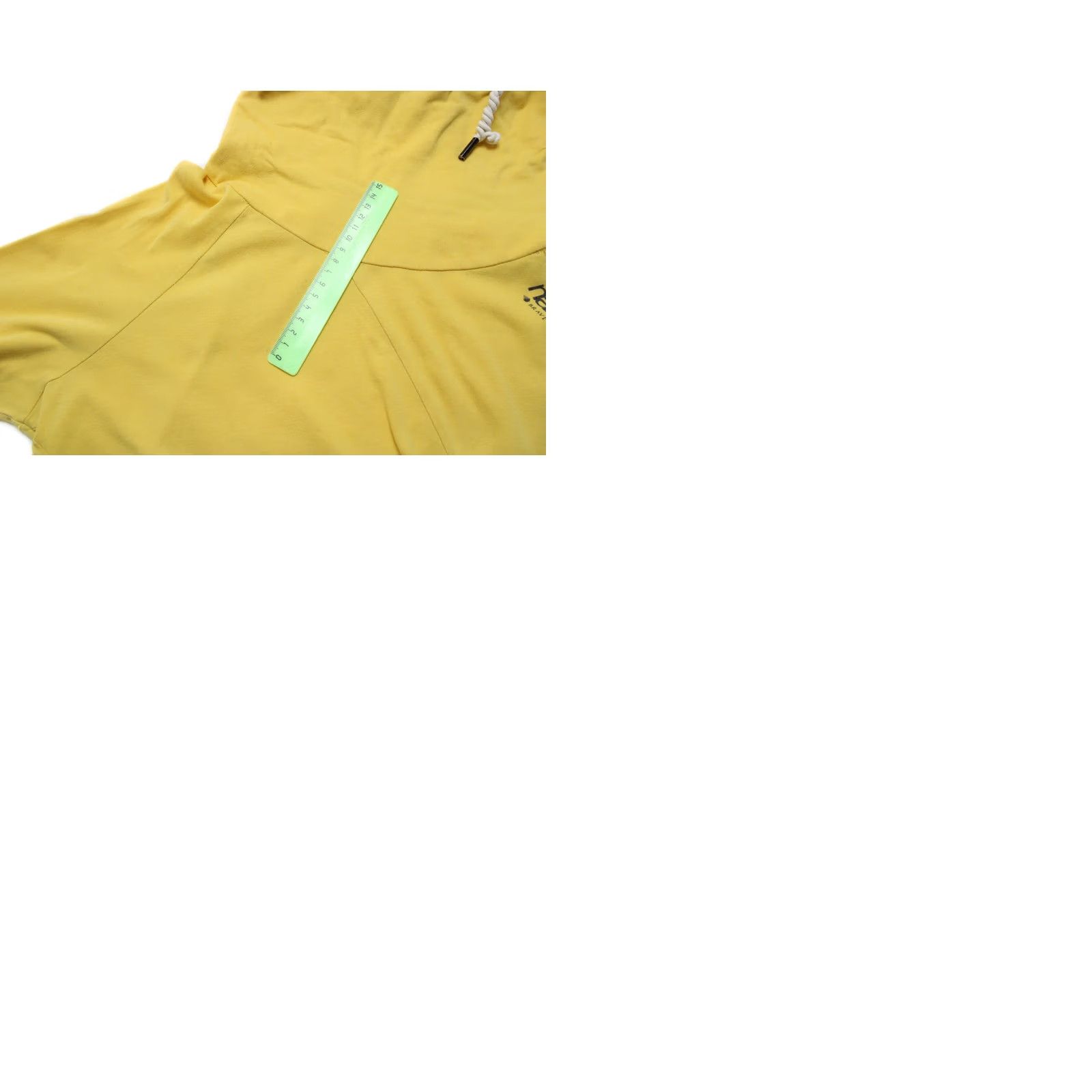 Vintage Naketano Hoodie Women Large Pullover Yellow Size L / US 10 / IT 46 - 9 Thumbnail