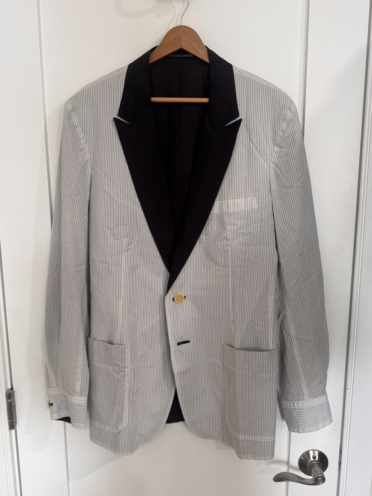 SS10 Shirt Fabric Blazer