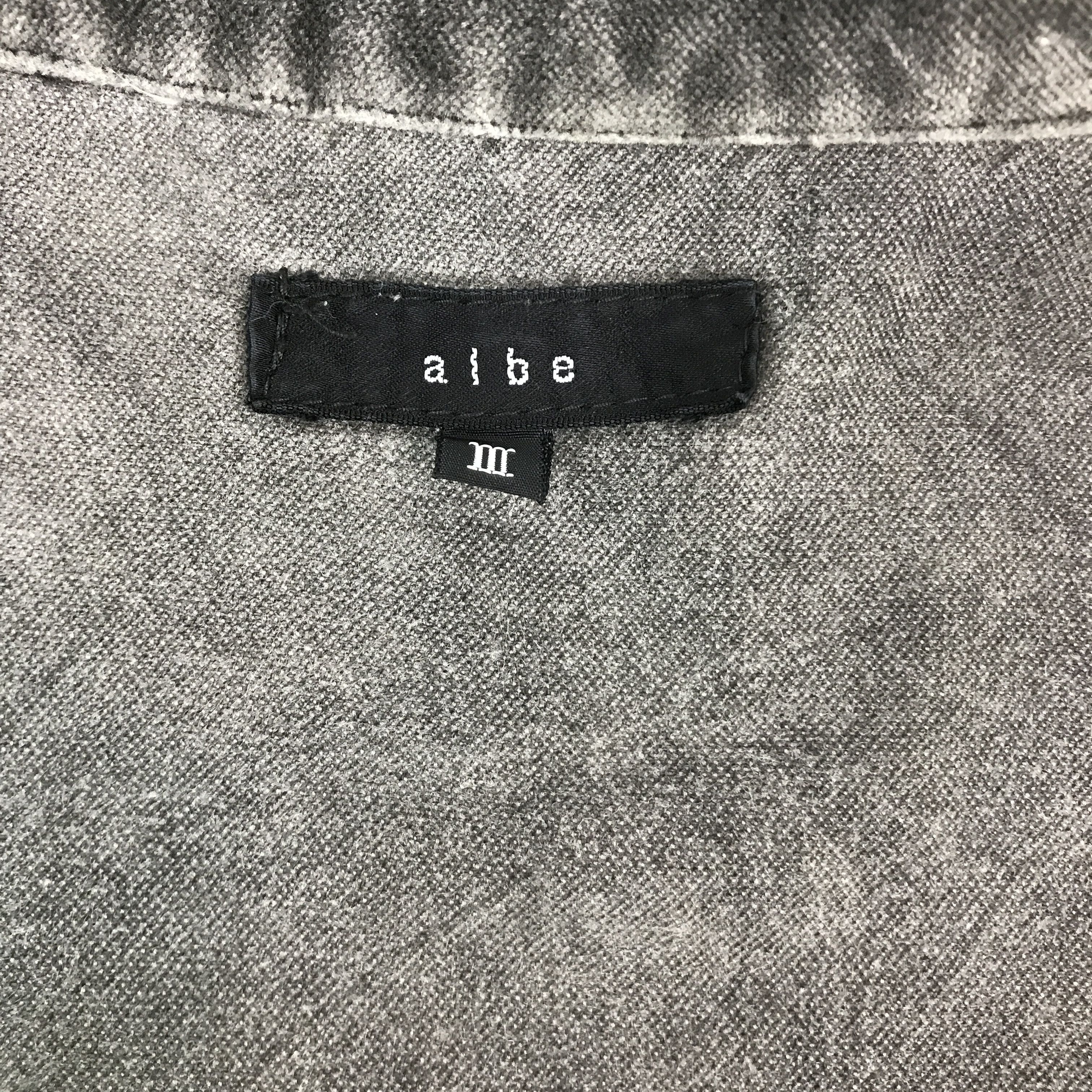 If Six Was Nine × Japanese Brand × Le Grande Bleu (L.G.B.) IFSIXWASNINE STYLE ALBE VELVET BLACK FADED JACKET Size US L / EU 52-54 / 3 - 11 Thumbnail
