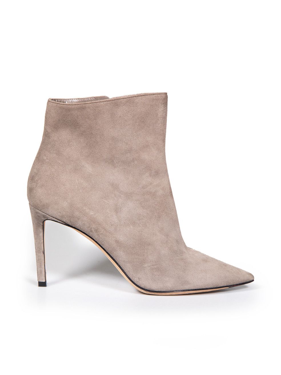 Jimmy Choo Grey Heeled Ankle Suede Boots Size US 9 / IT 39 - 1 Thumbnail