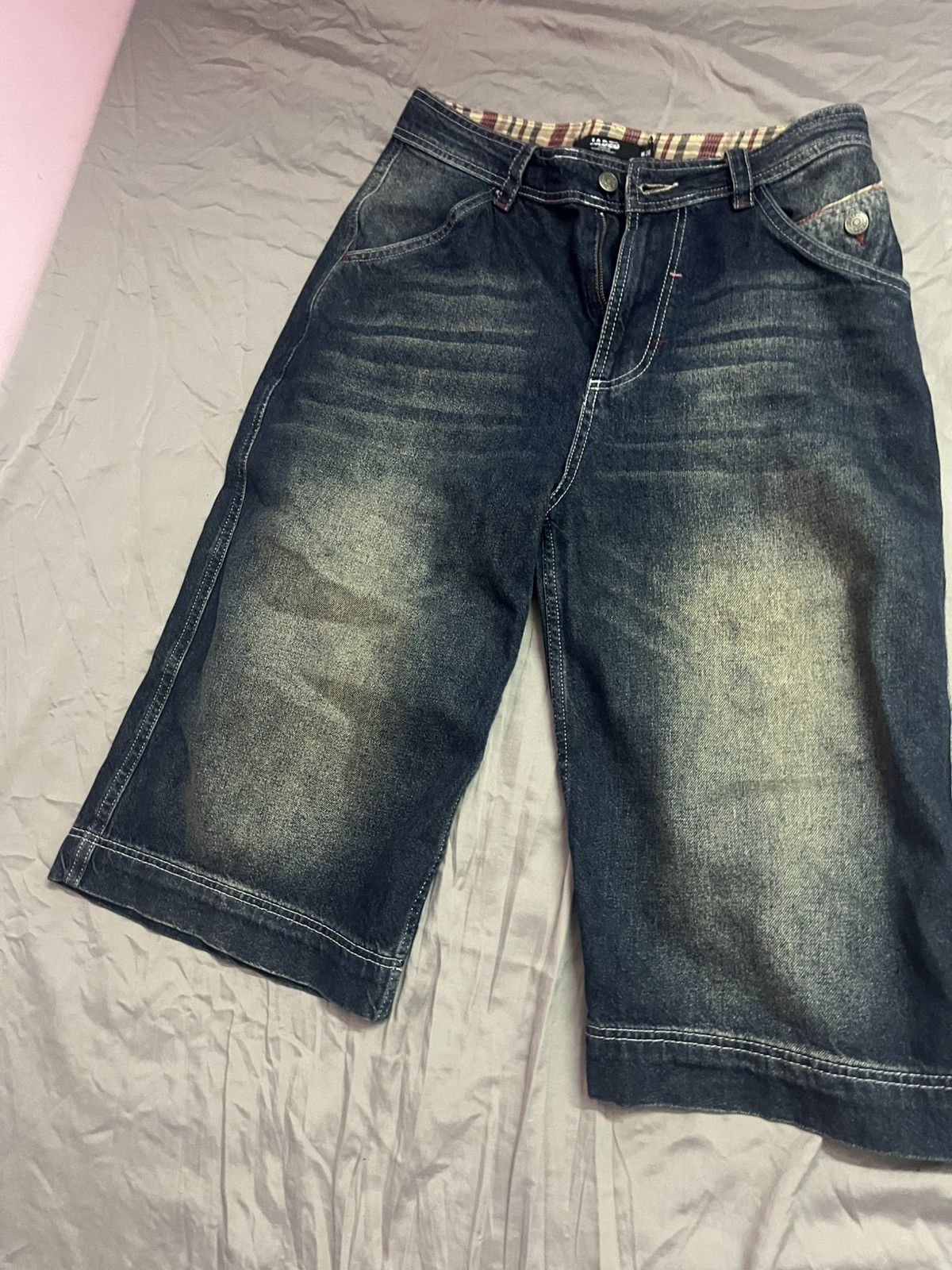 Jaded London JADED LDN COLOSSUS BAGGY JORTS Size US 30 / EU 46 - 2 Thumbnail