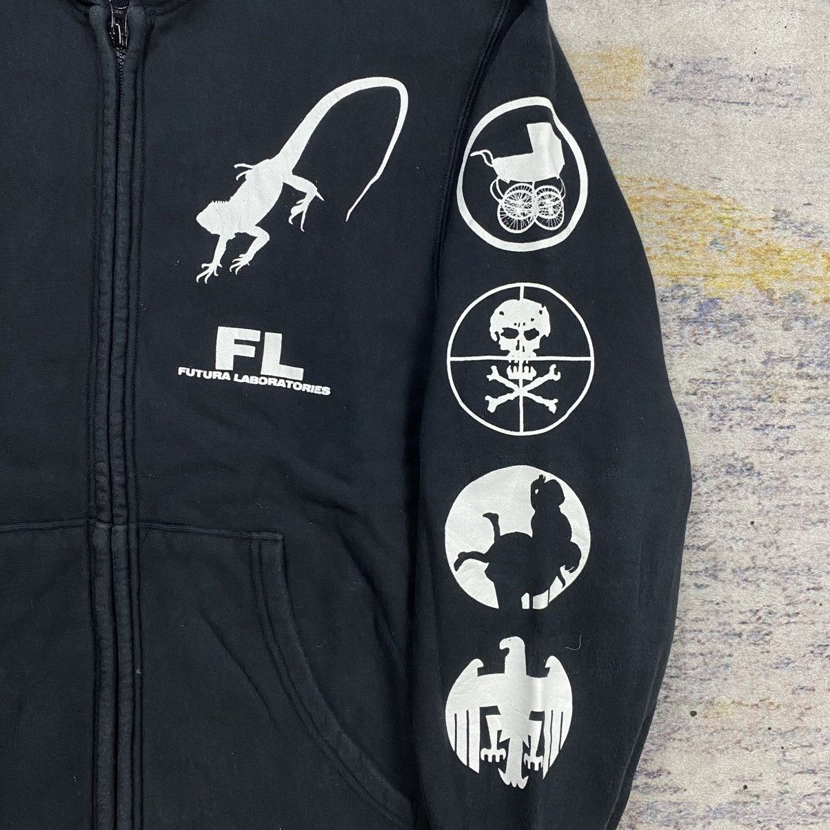 Futura futura laborator zip hoodie Size US M / EU 48-50 / 2 - 4 Thumbnail
