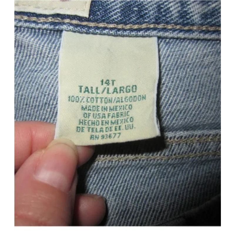 Other Y2K Relaxed Fit Light Wash Butterfly Patch Jeans Johnsbay14T Size 40" / US 18 - 4 Thumbnail