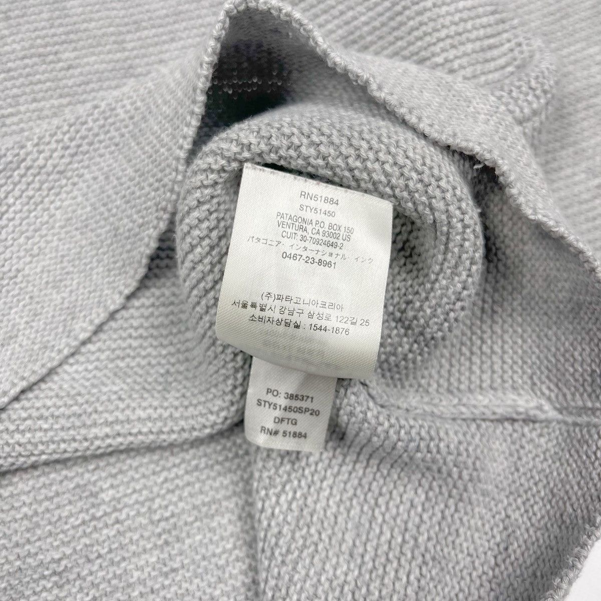 Patagonia Patagonia Organic Cotton Spring Cable Knit Sweater Size S / US 4 / IT 40 - 7 Thumbnail