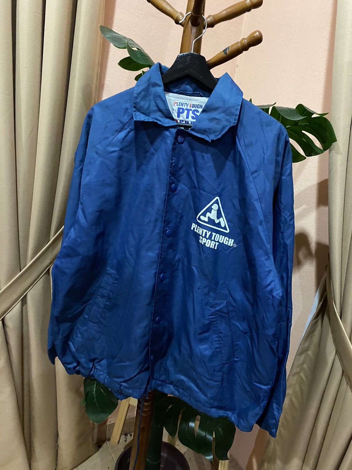 Vintage Plenty Tough PTS Sport Coach Jacket Size US M / EU 48-50 / 2 - 2 Thumbnail