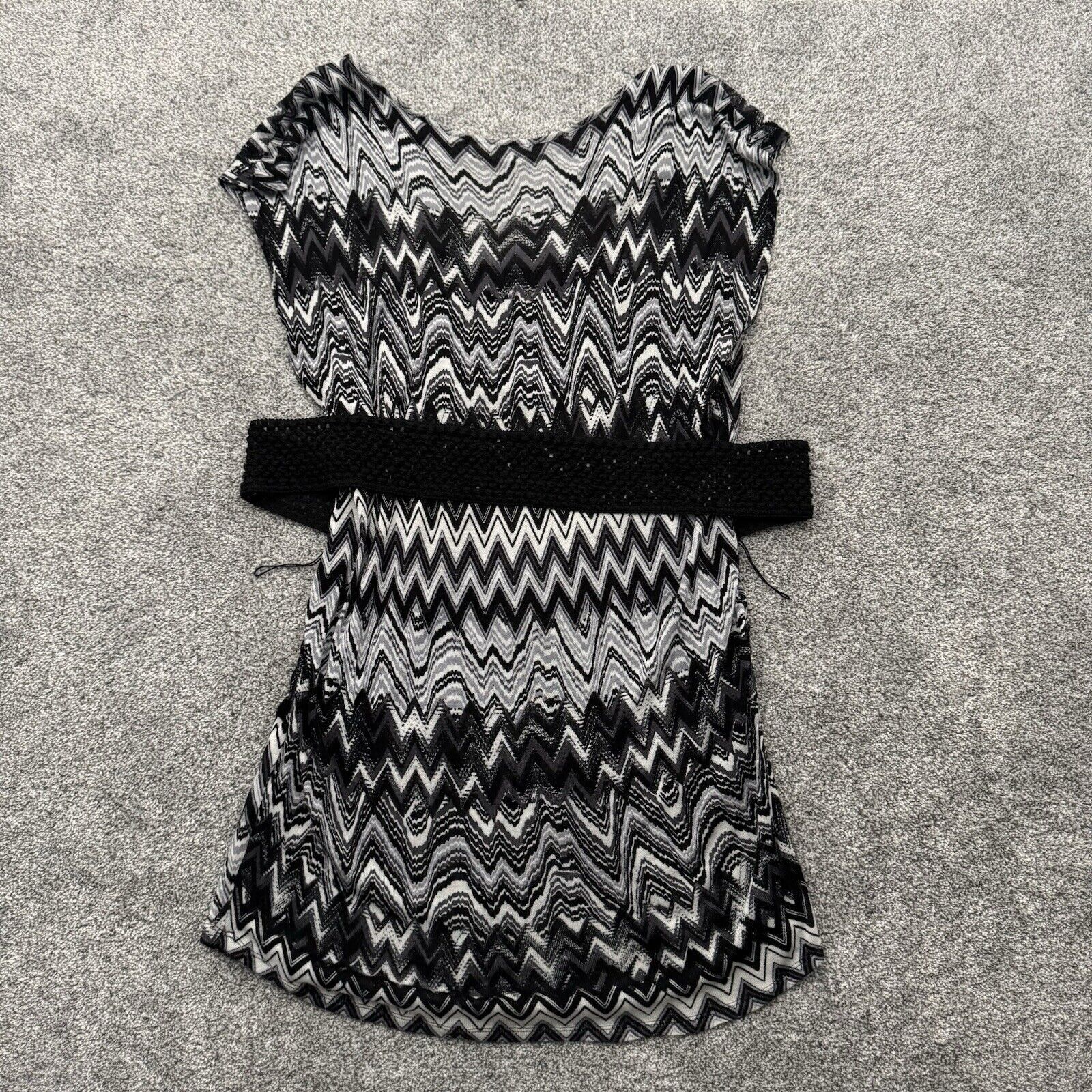 Other Retro Y2K Belted Dress Plus Size 22 24W Whimsigoth Boho Chic Size 3XL / US 20-22 - 3 Thumbnail