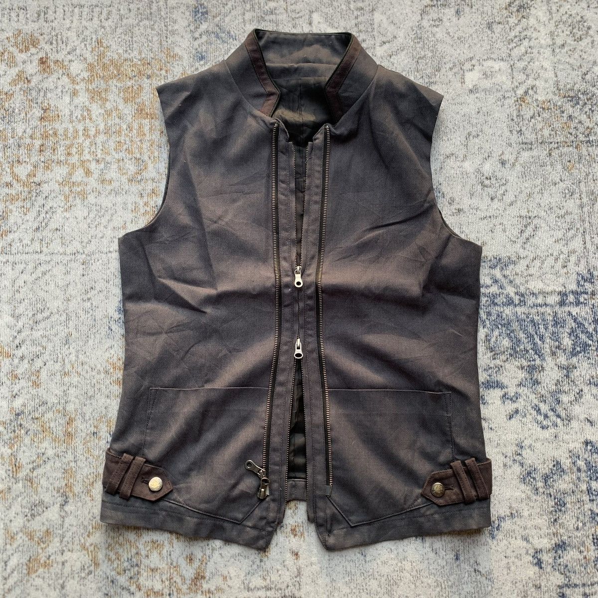 PPFM 2000s PPFM Multi Zipper Vest Jacket Tactical Design Size US L / EU 52-54 / 3 - 1 Thumbnail