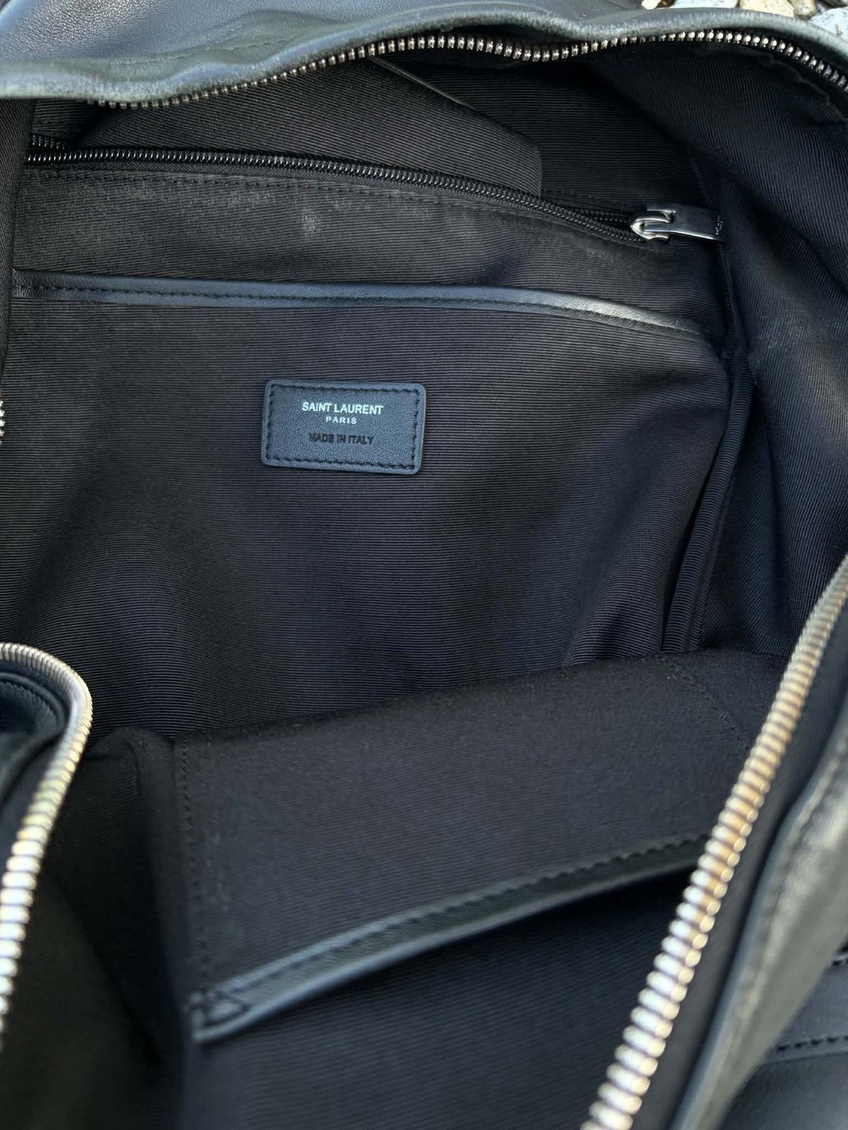 Saint Laurent Paris Saint Laurent Paris Leather Backpack Size ONE SIZE - 13 Thumbnail