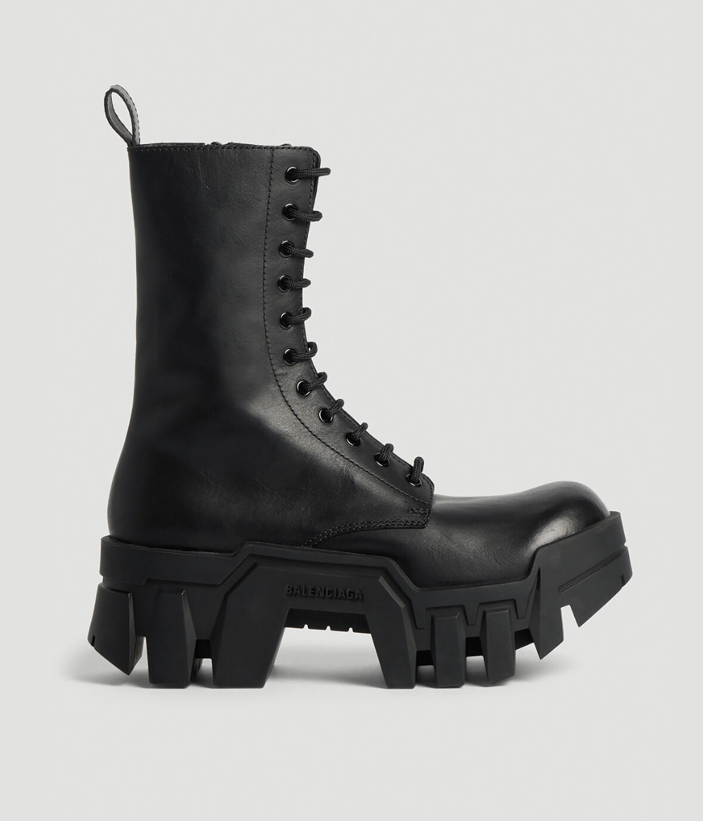 Balenciaga BALENCIAGA Bulldozer Lace-up boots Size US 9 / IT 39 - 1 Thumbnail