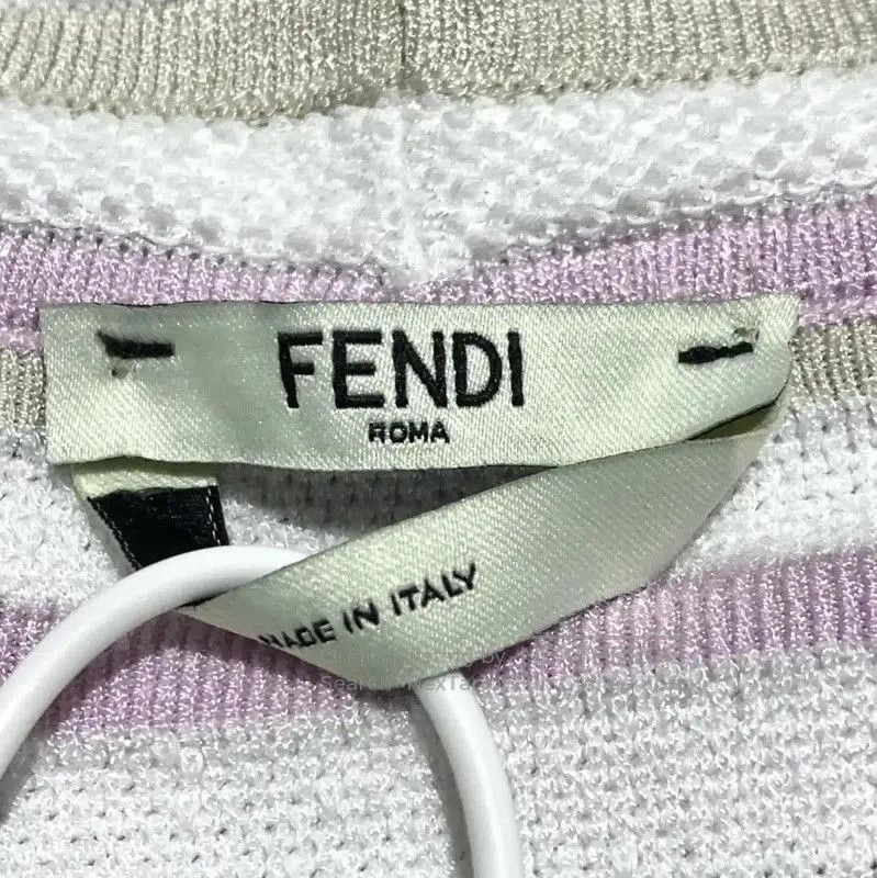 Fendi Fendi Color-Block Knit Long Sleeve Sweater . Size M / US 6-8 / IT 42-44 - 5 Thumbnail