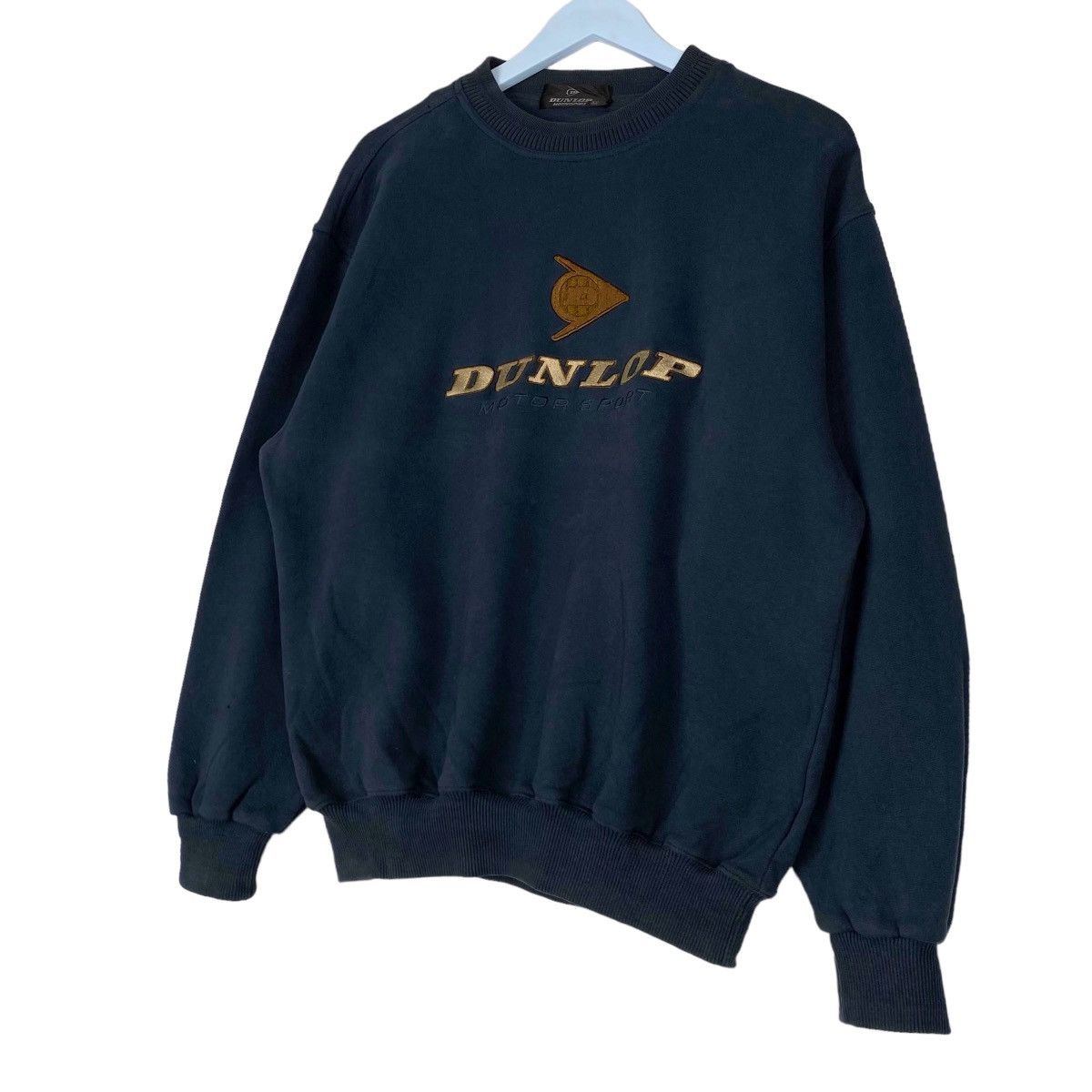 Dunlop × Vintage Vintage Dunlop Motorsport Embroidered Crewneck Sweatshirt Size US M / EU 48-50 / 2 - 2 Thumbnail