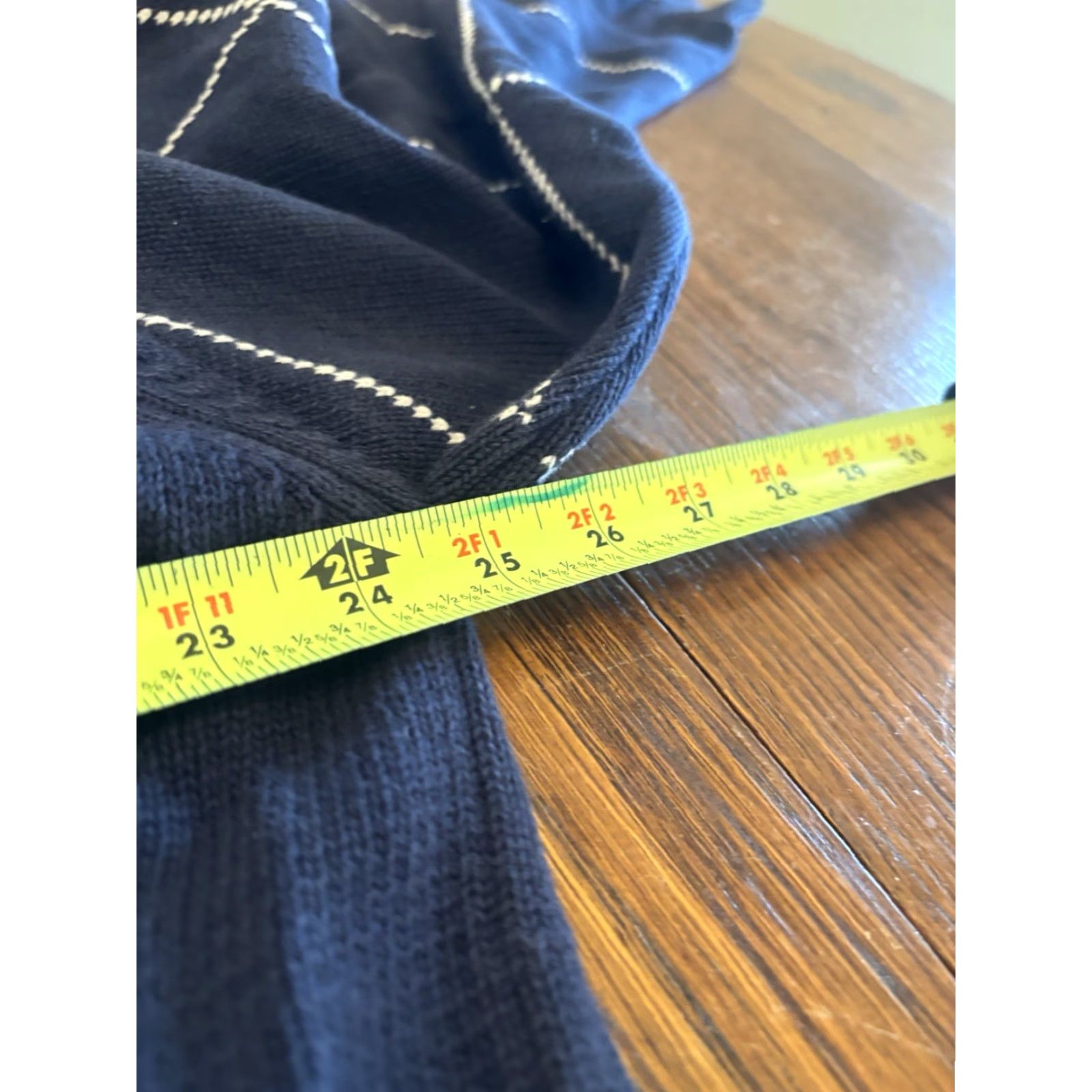 Tommy Hilfiger VINTAGE Tommy Hilfiger Sweater Mens XL Navy Crewneck Thick Knit VTG 90s I2 Size US XL / EU 56 / 4 - 3 Thumbnail