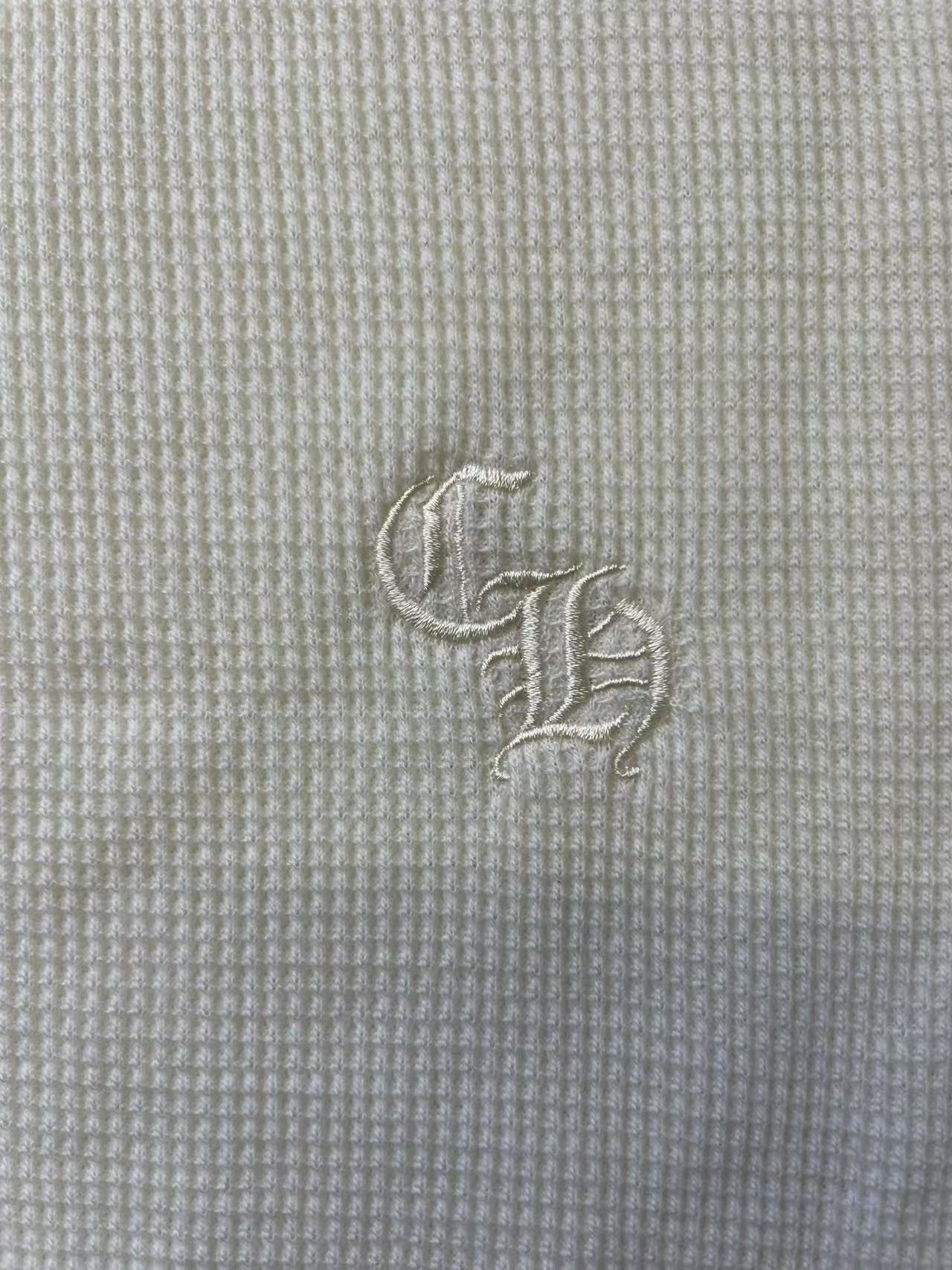 Chrome Hearts Chrome Hearts CH Letter Waffle Thermal Long Sleeve Tee Size US M / EU 48-50 / 2 - 3 Thumbnail