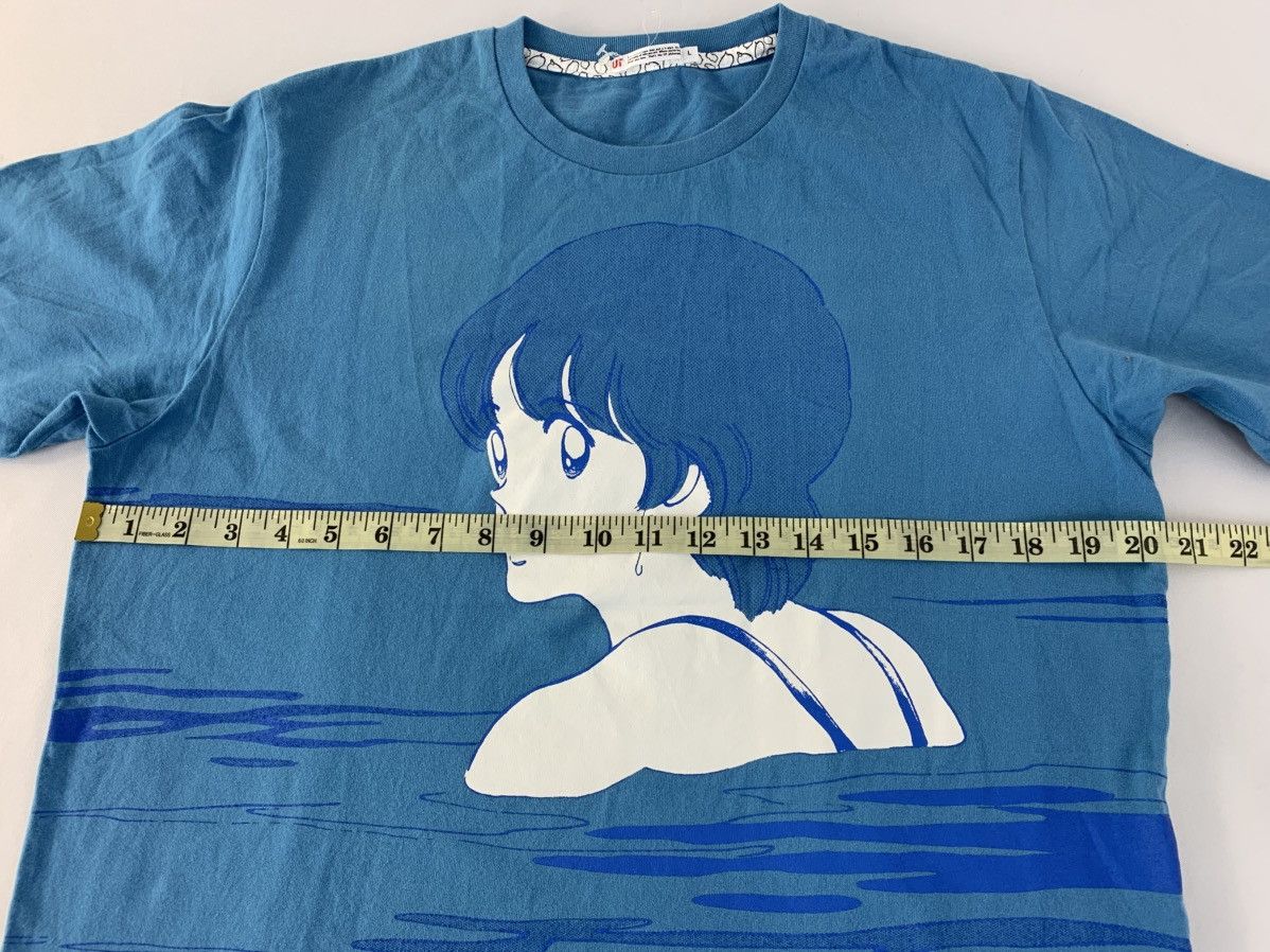 Anime Rough Swim Mitsuru Adachi Shogakukan Manga Graphic Tee Size US M / EU 48-50 / 2 - 9 Thumbnail