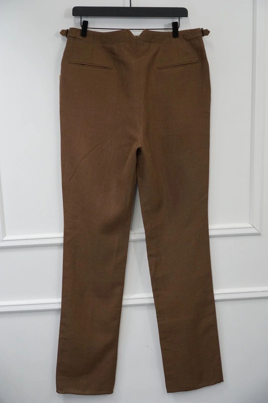 Suitsupply Men Suitsupply Pants Brown Brescia Lanificio Rogma UK/US40 Size 40R - 2 Thumbnail