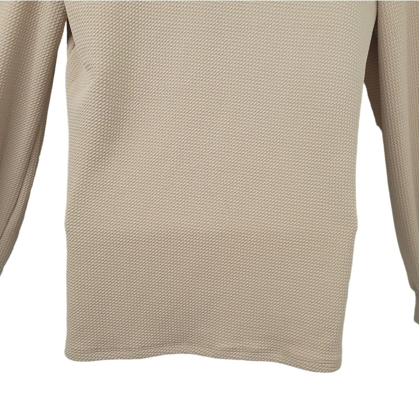 Express Express Top Womens M Waffle Textured Knit Fairycore Coquette Size M / US 6-8 / IT 42-44 - 8 Thumbnail