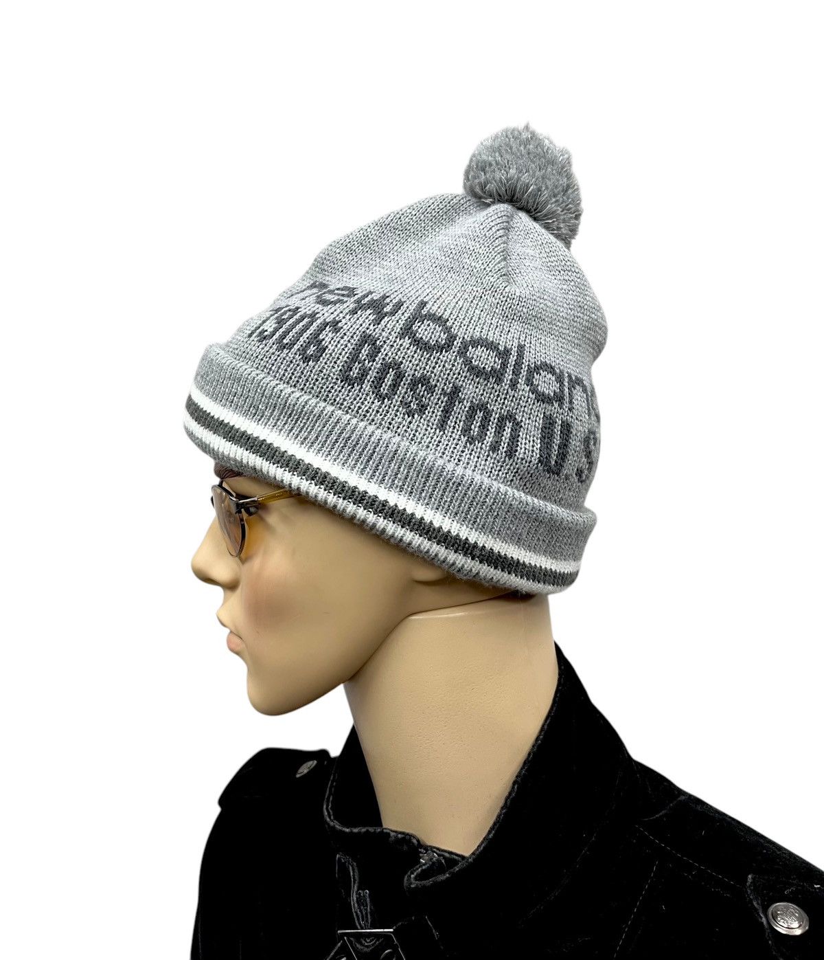New Balance 🔥RARE💥Vintage 90’s NEW BALANCE 3 Blends Spell-out Beanie Size ONE SIZE - 2 Thumbnail