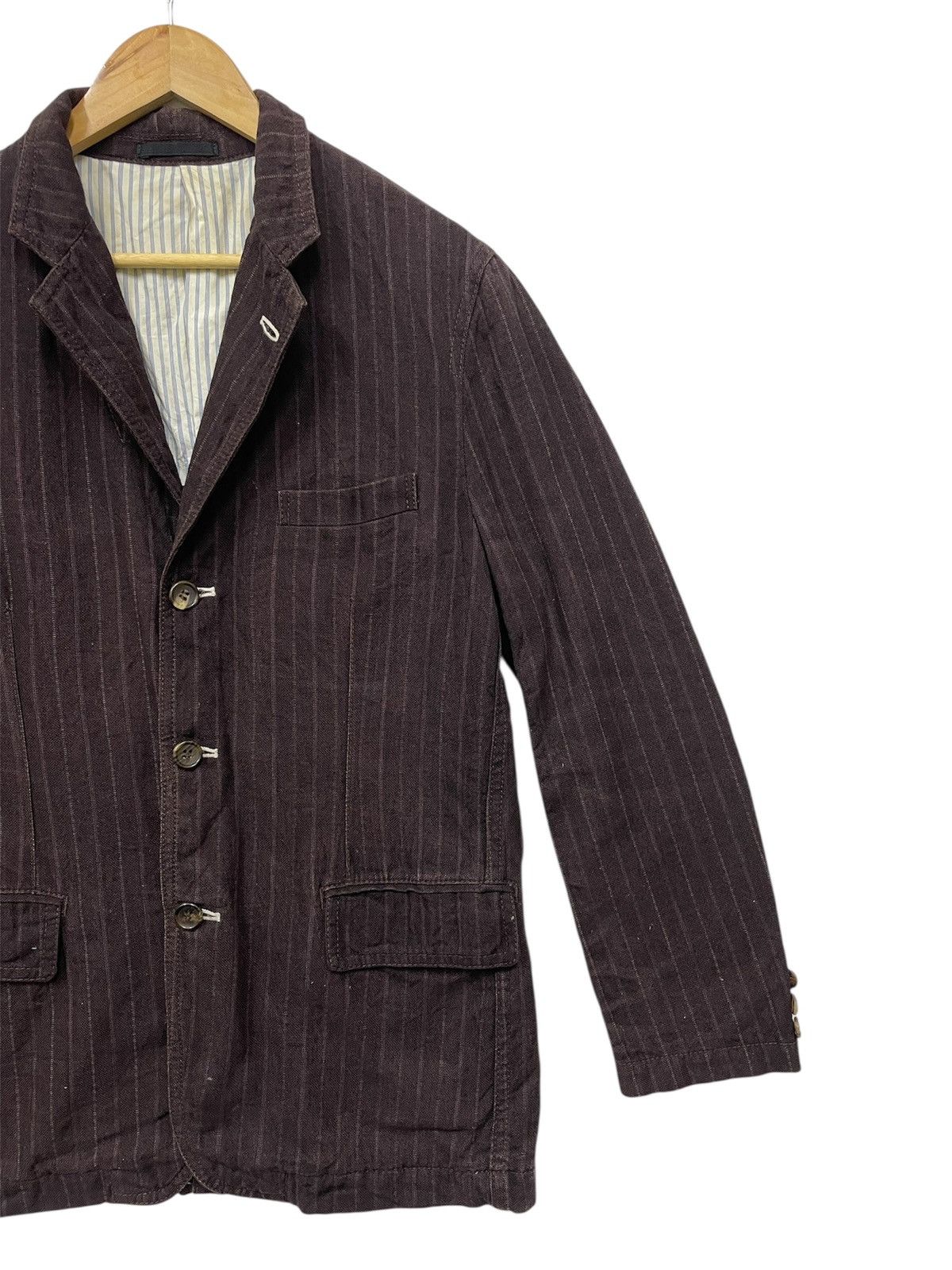 Comme des Garcons CDG Comme des GARCONS AD 2005 stripe Blazer Size US M / EU 48-50 / 2 - 3 Thumbnail