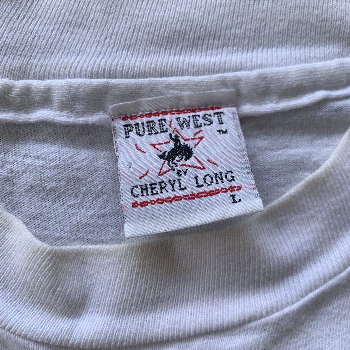 Cowboy Equipment Vtg Pure West by Cheryl Long Western | Made in USA Size US L / EU 52-54 / 3 - 4 Thumbnail