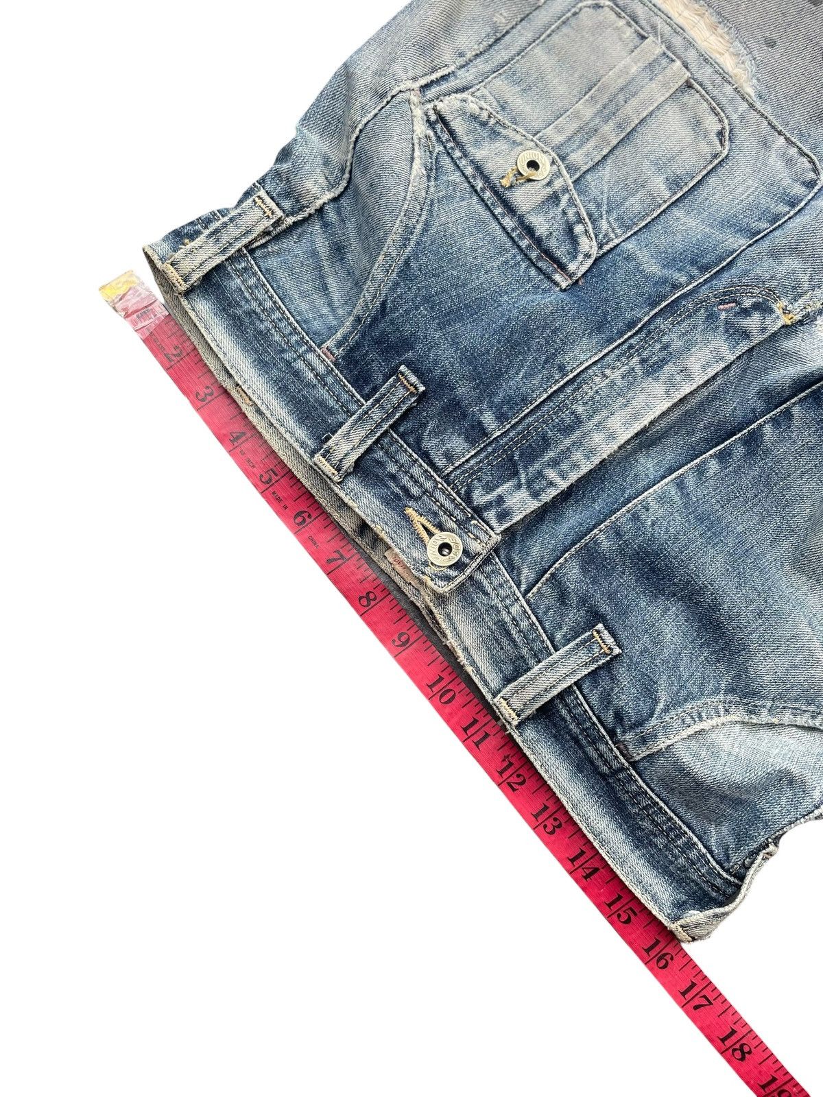 Lee Vintage Lee Distresed Denim Size US 31 - 10 Thumbnail