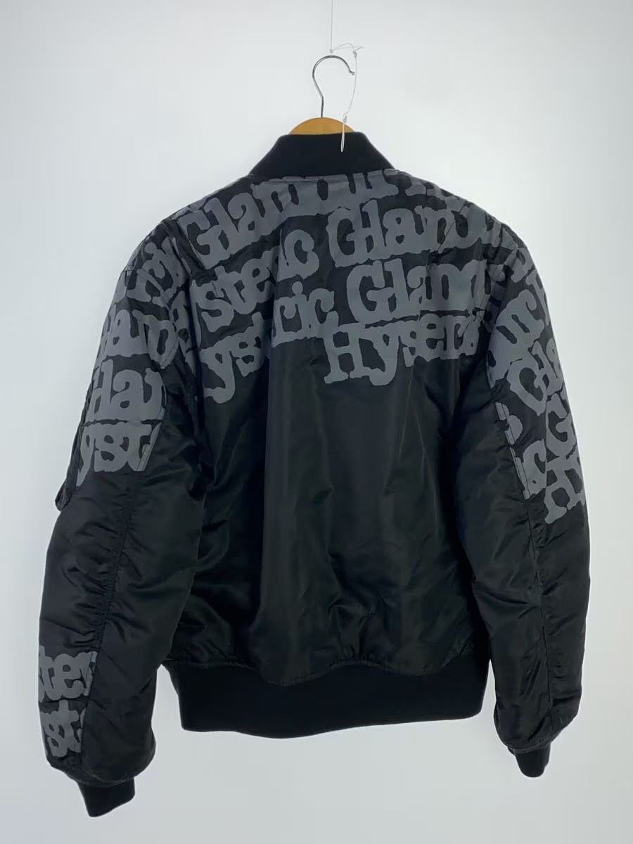 Hysteric Glamour AW21 All Over Logo MA-1 Bomber Jacket Size US M / EU 48-50 / 2 - 2 Thumbnail