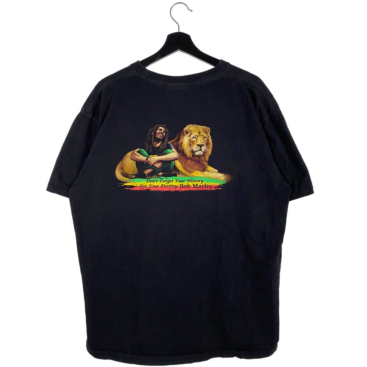 Bob Marley Vintage Y2K Bob Marley Double sided graphic tee black Size US XL / EU 56 / 4 - 2 Thumbnail