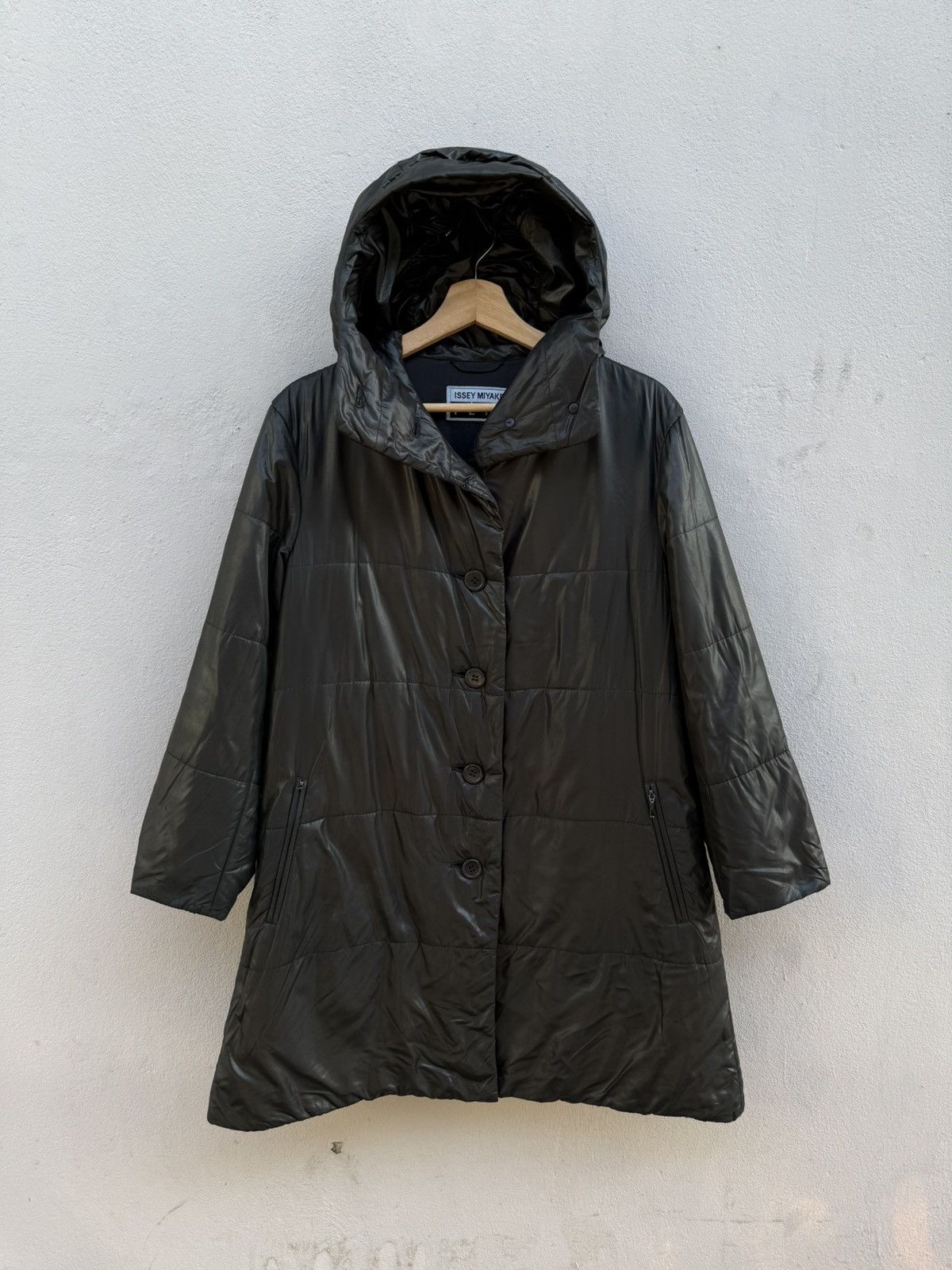 Issey Miyake ISSEY MIYAKE FETE Nylon Gorpcore Long Coat Size M / US 6-8 / IT 42-44 - 2 Thumbnail