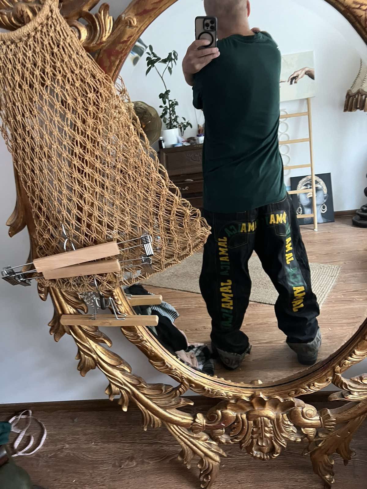 Japanese Brand VTG Jamaica club Like Evisu denim pants Sz 36 Size US 36 / EU 52 - 5 Thumbnail