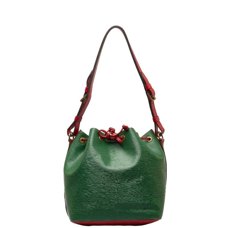 image of Louis Vuitton Epi Petit Noe Bicolor in Green, Women's