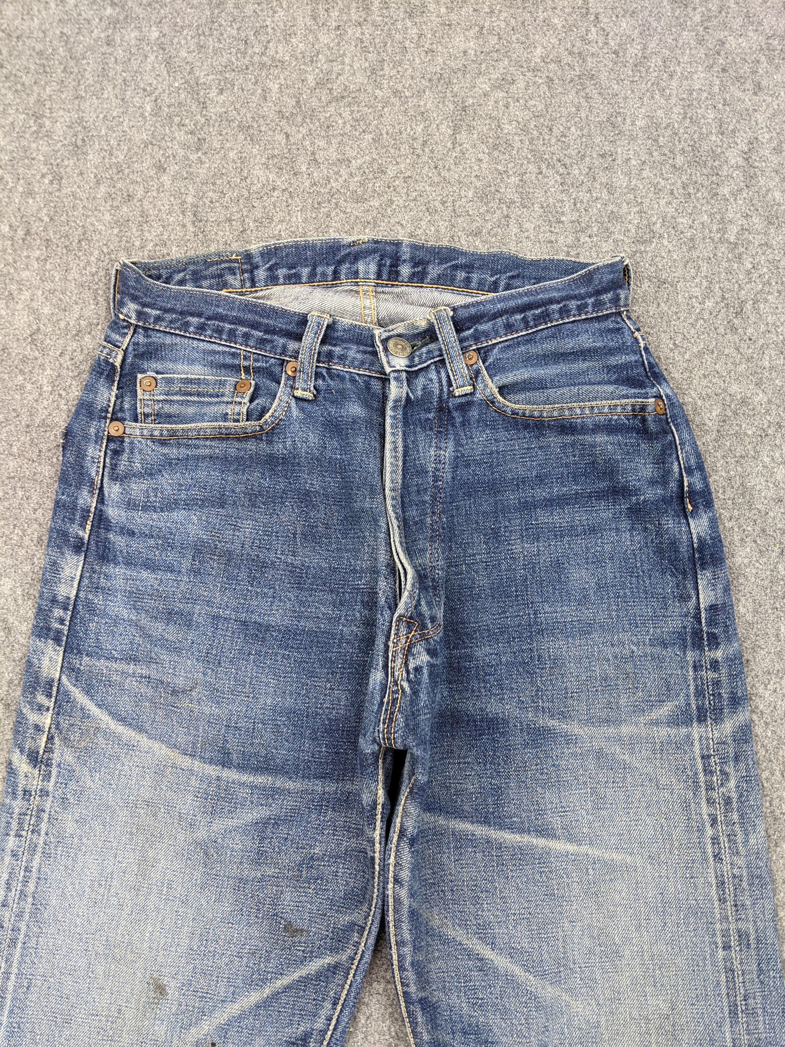 Denime × Japanese Brand × Vintage Vintage Denime Selvedge Faded Blue Jeans DJ0017Z Size US 27 - 2 Thumbnail