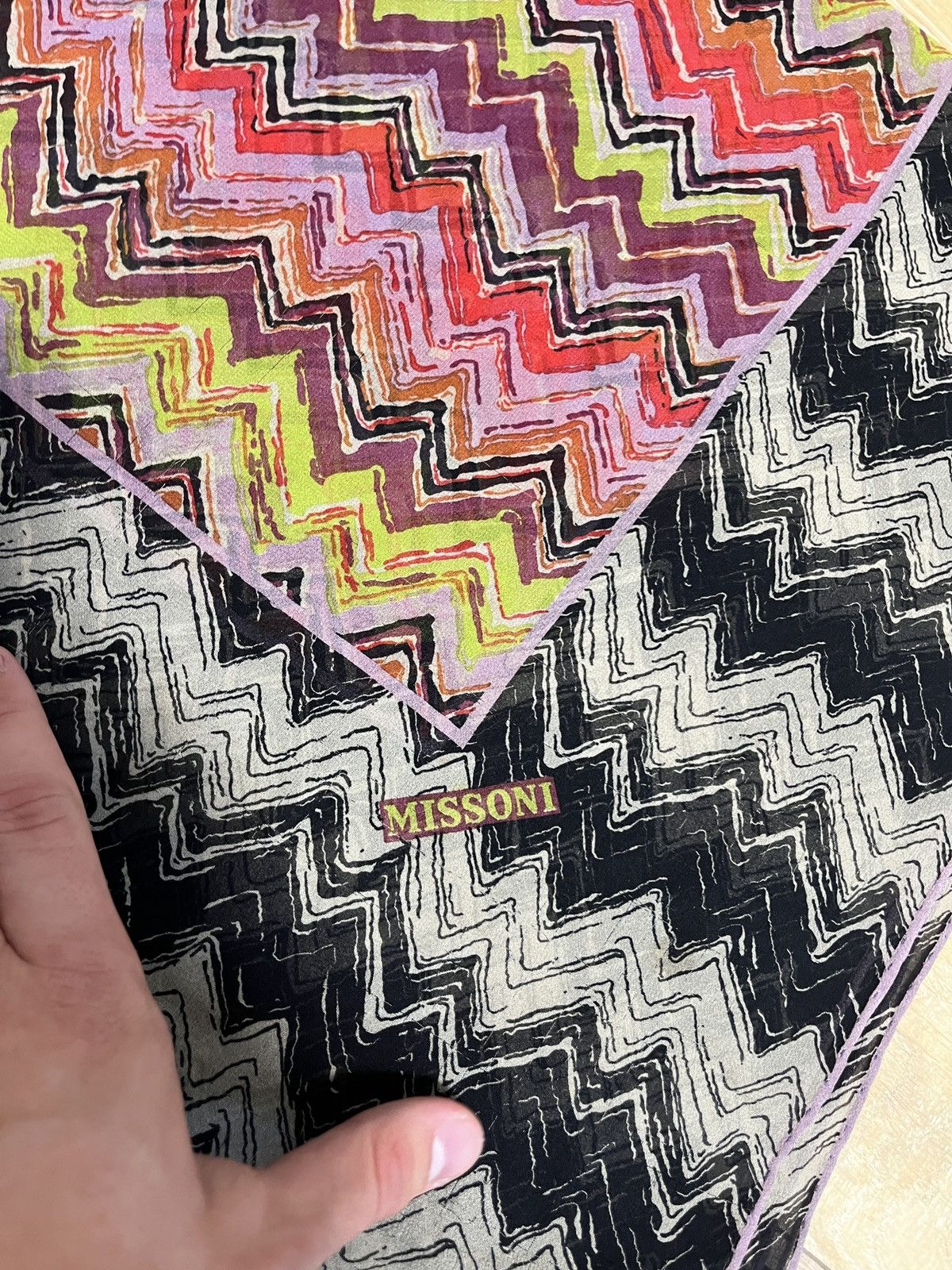 Missoni MISSONI SILK CHALE Size ONE SIZE - 2 Thumbnail
