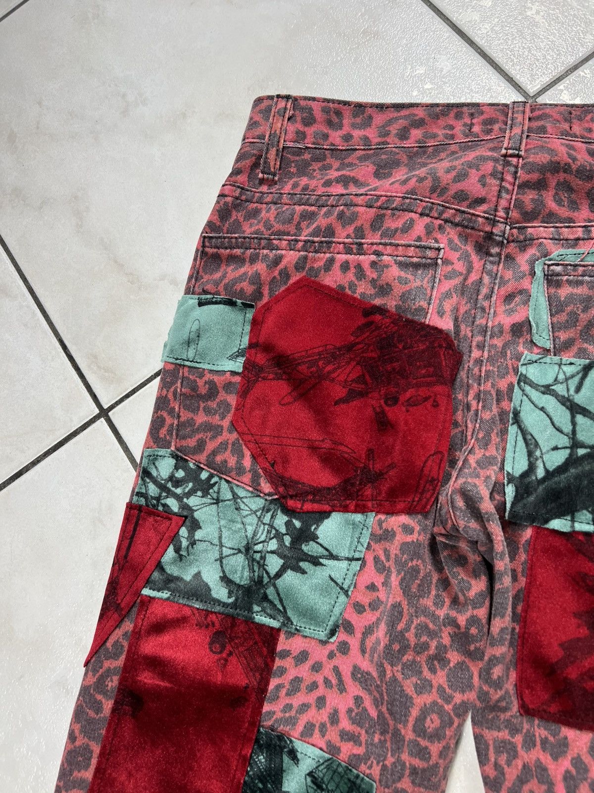 Siberia Hills Siberia Hills leopard fullprint velvet patchwork y2k pants Size US 28 / EU 44 - 13 Thumbnail