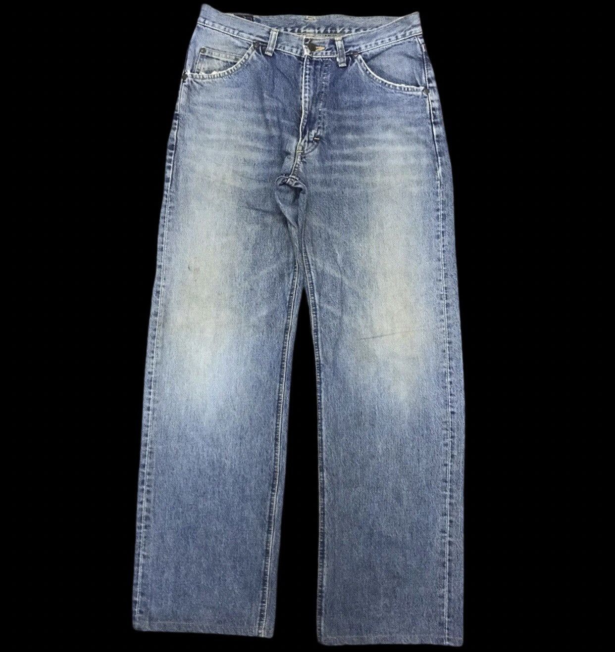 Lee × Vintage Vintage Lee Rider 1505 Dirty Selvedge Jeans Size US 31 - 1 Thumbnail
