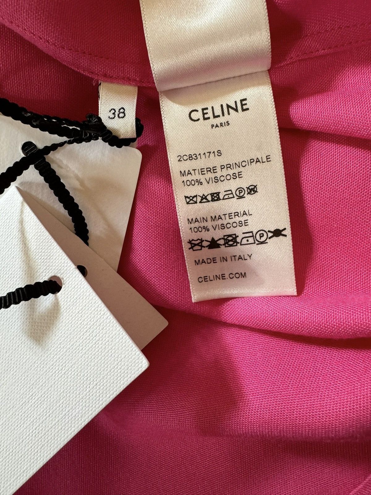 Celine × Hedi Slimane SS22 Loose Bowling Shirt Hawaiian Short Sleeve Size US S / EU 44-46 / 1 - 18 Thumbnail
