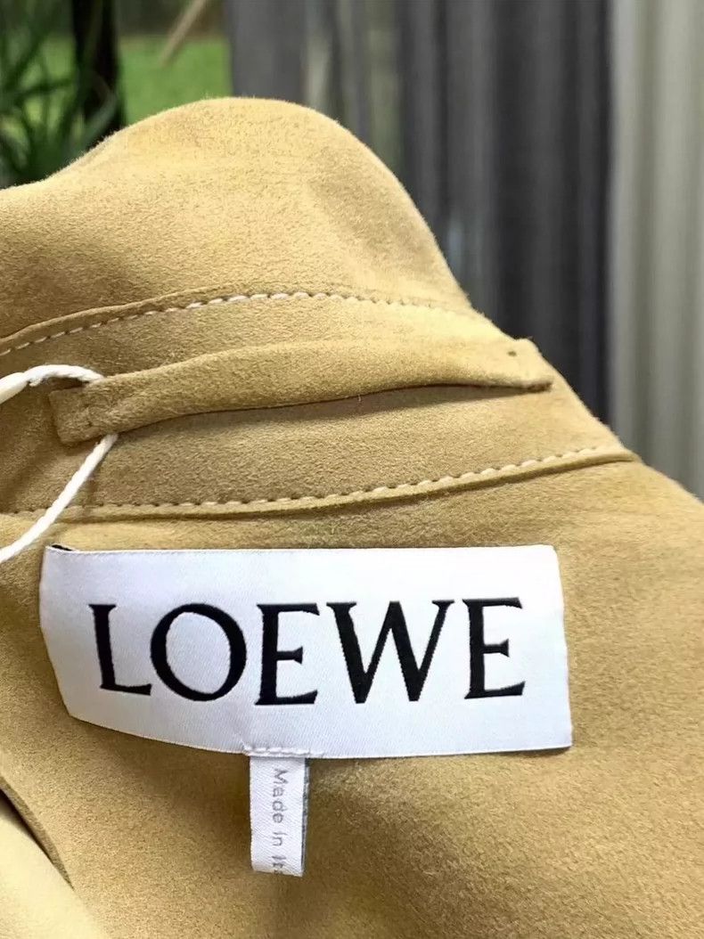 Loewe Loewe Vernished sheepskin flannel coat Size XXS / US 00 / IT 34 - 2 Thumbnail