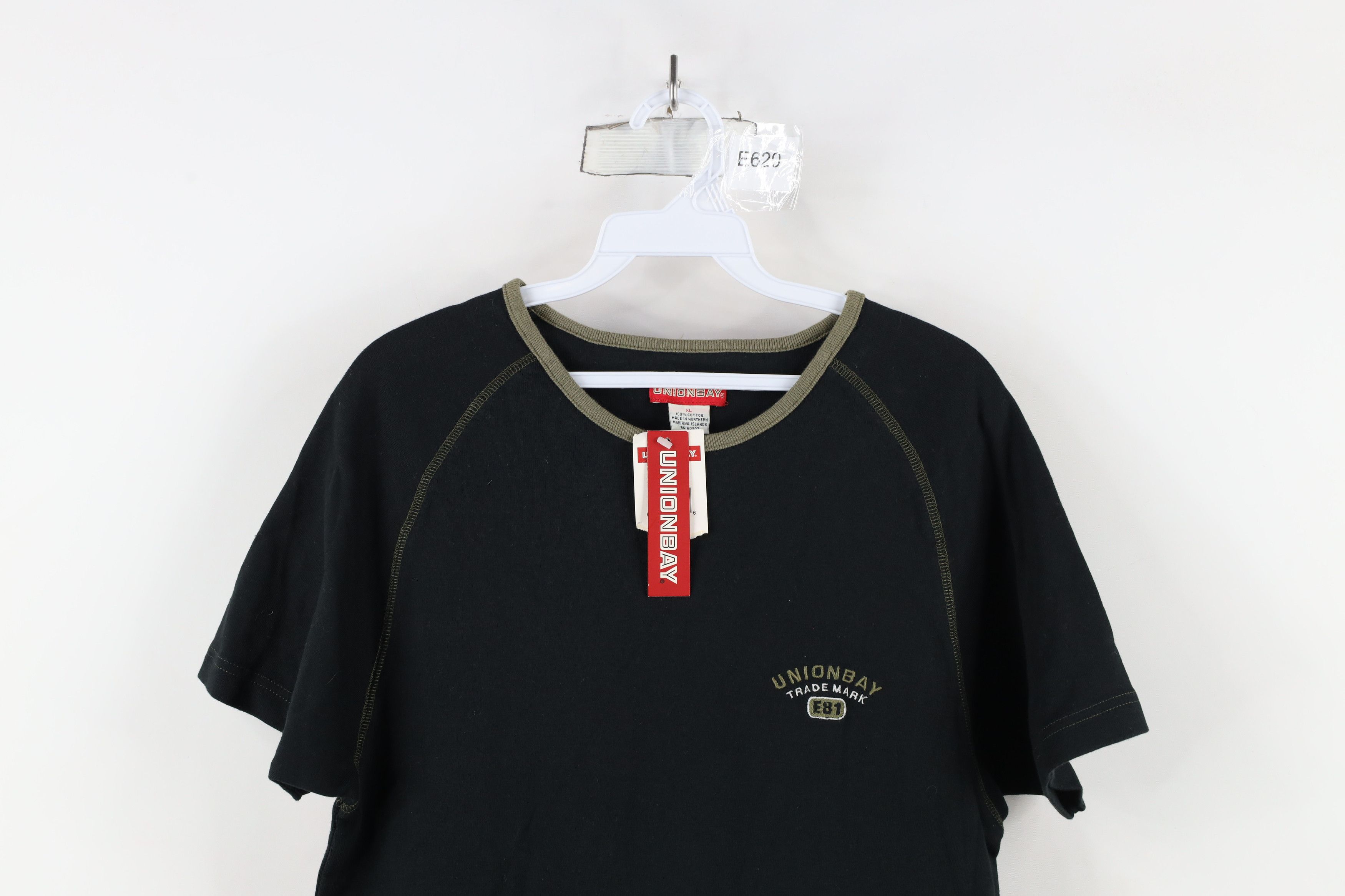 UNIONBAY × Vintage Deadstock Vintage 90s Unionbay Ribbed Knit T-Shirt USA Size XL / US 12-14 / IT 48-50 - 2 Thumbnail