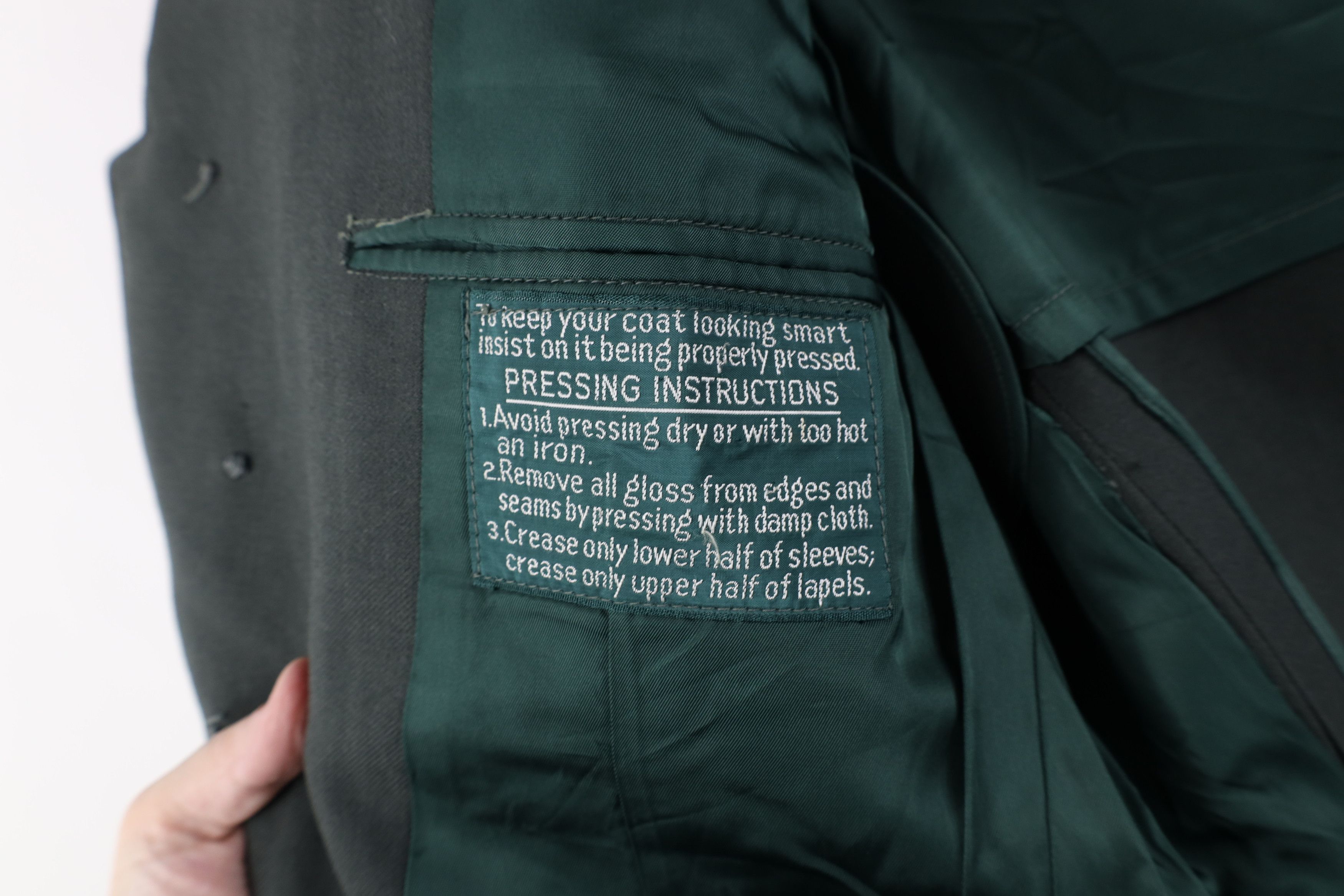 Vintage Vintage 60s Vietnam Era Class 3 Officer Jacket Green USA Size US L / EU 52-54 / 3 - 12 Thumbnail