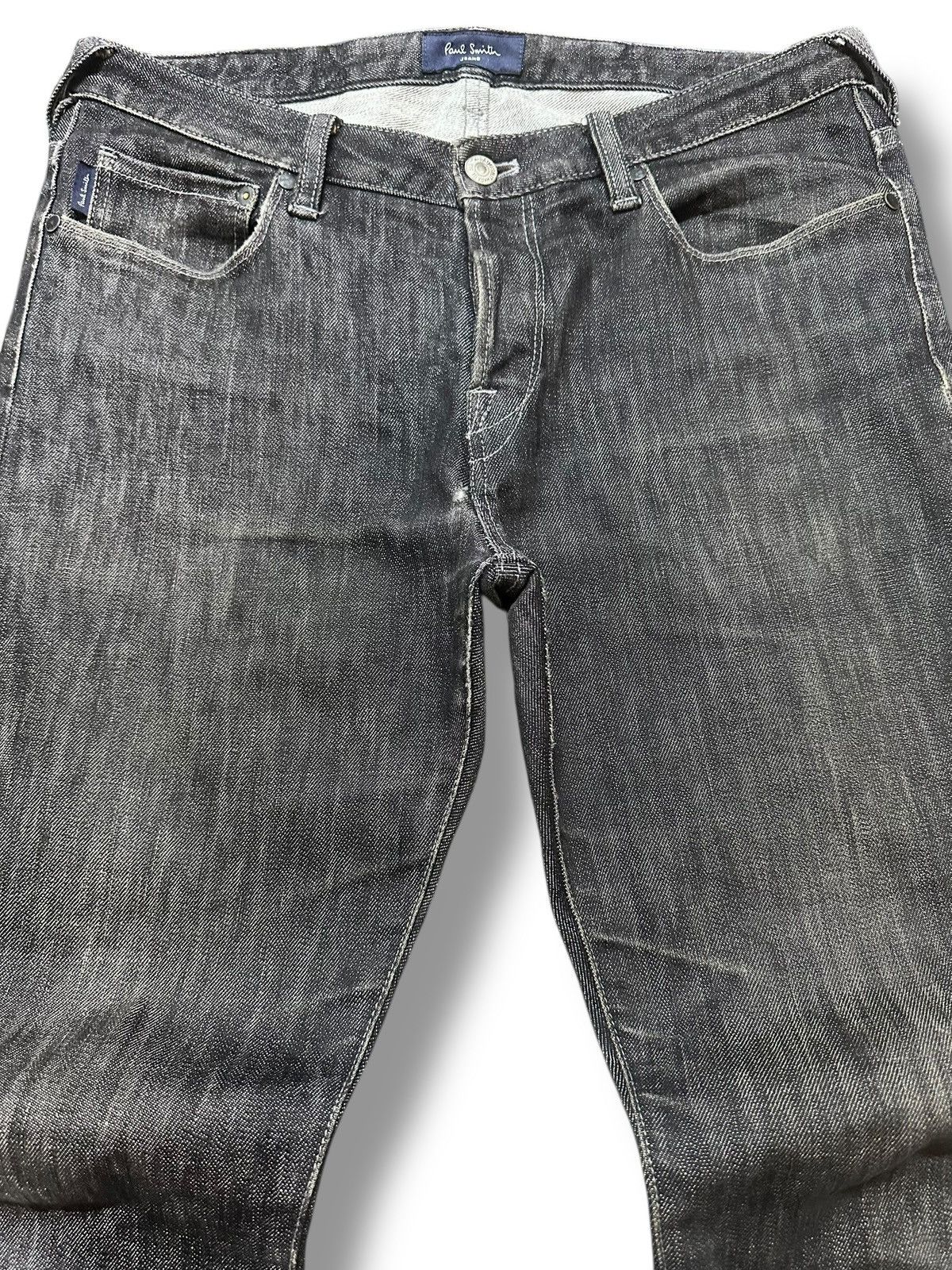 Japanese Brand Paul Smith Striked Jeans With Baggy Style and Faded Wash Size US 32 / EU 48 - 3 Thumbnail