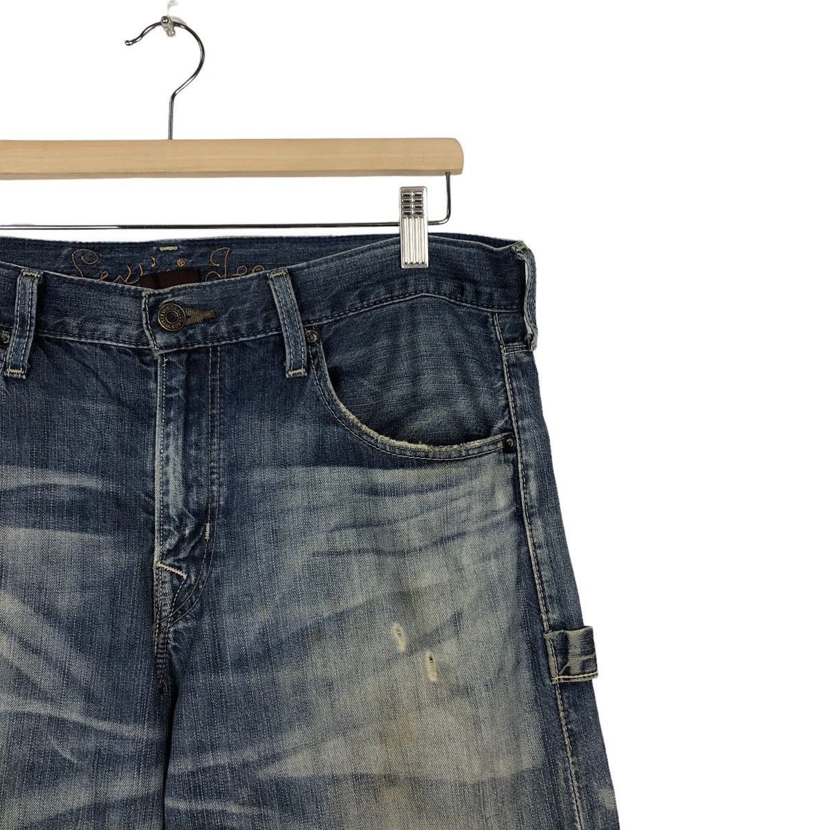 Levi's 🔥Vintage Distressed Denim Levi’s Lot 203 USA Size US 34 / EU 50 - 5 Thumbnail