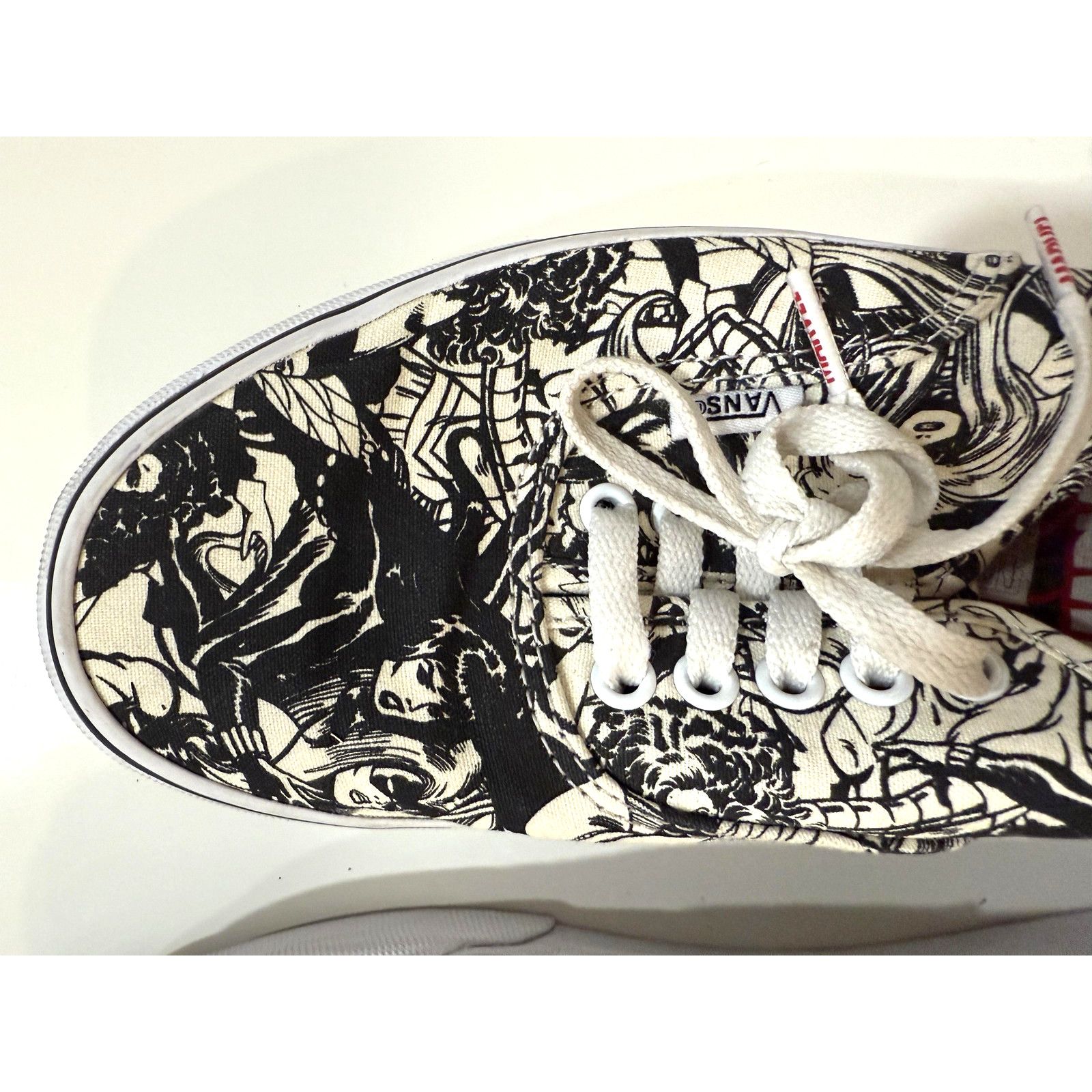 Vans Vans x Marvel Shoes Mens Size 8.5 Comic Print Canvas W 10 Size US 8 / EU 41 - 2 Thumbnail