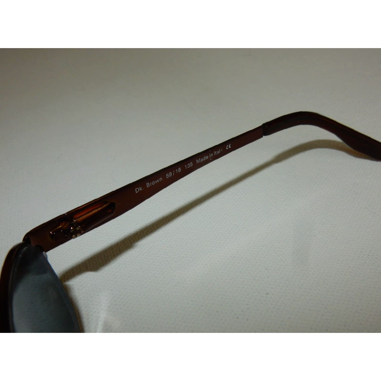 Vintage Kirkland Signature Aviator Sunglasses Frames Only Men 59mm Copper Italy Size ONE SIZE - 5 Thumbnail