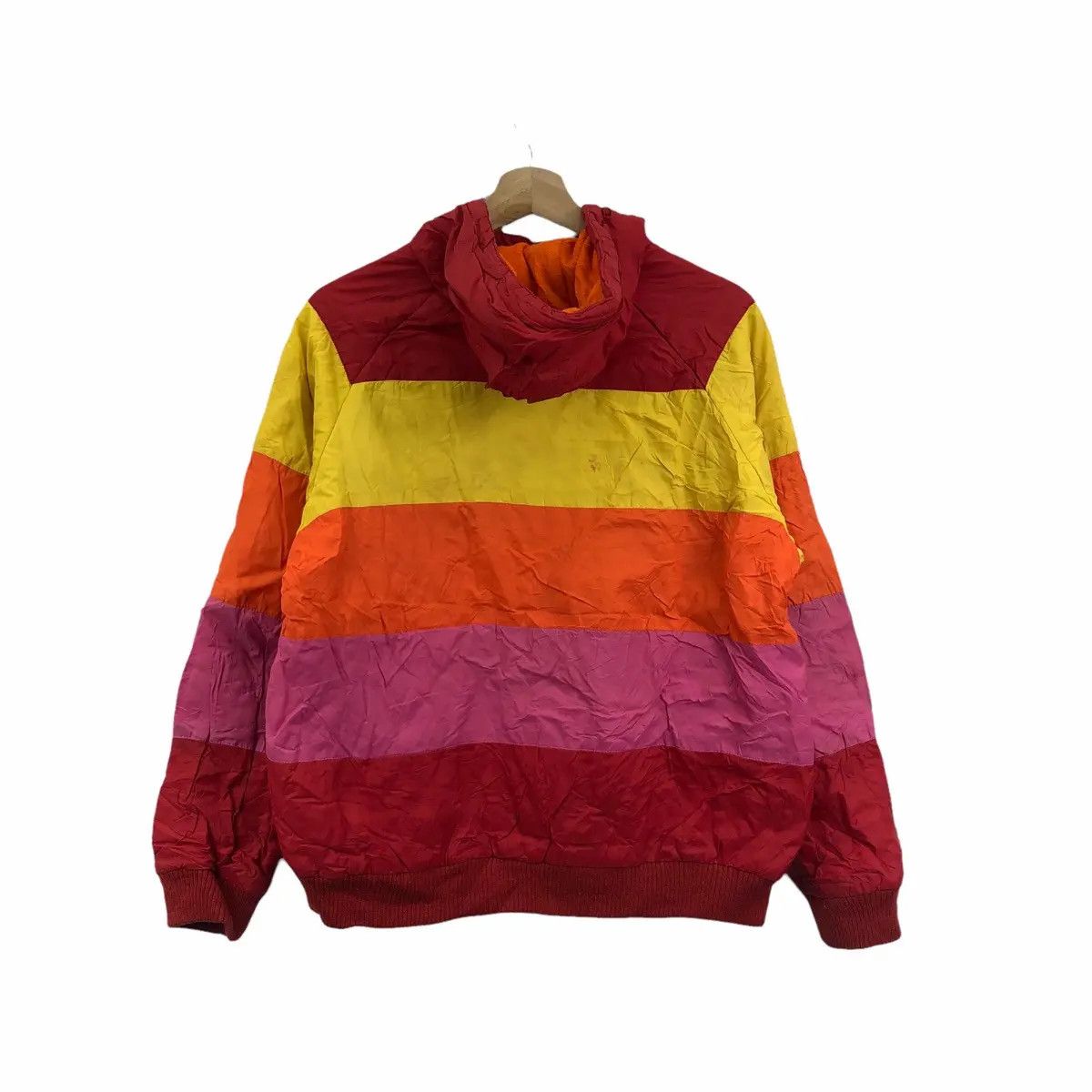Vintage Vtg 90’ PIKO HAWAIIAN LONGBOARD Striped Jacket Sweater Size M / US 6-8 / IT 42-44 - 2 Thumbnail