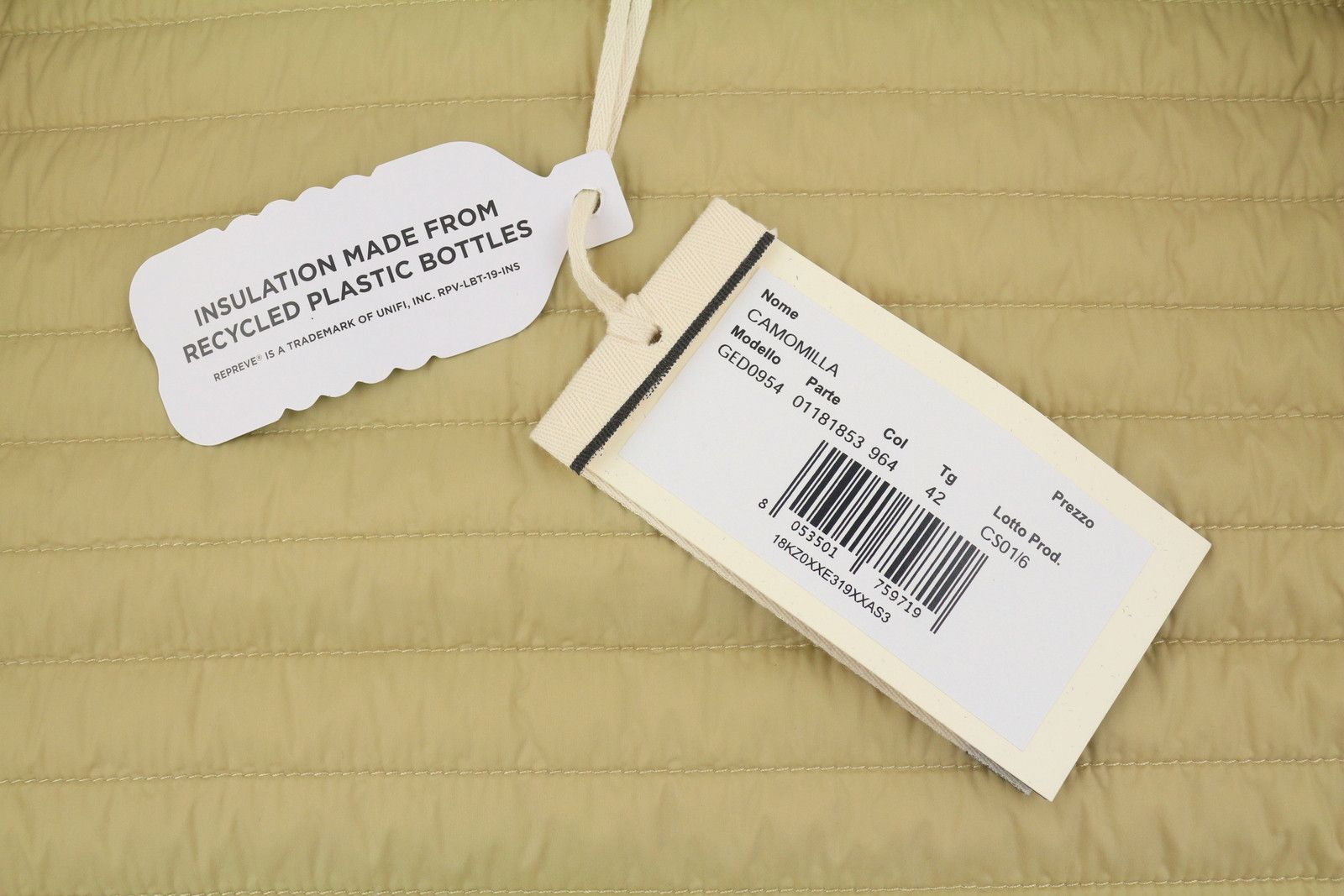 Other CAMOMILLA 42 Beige Drawstring Waist High Neck 88007 Size XL / US 12-14 / IT 48-50 - 9 Thumbnail